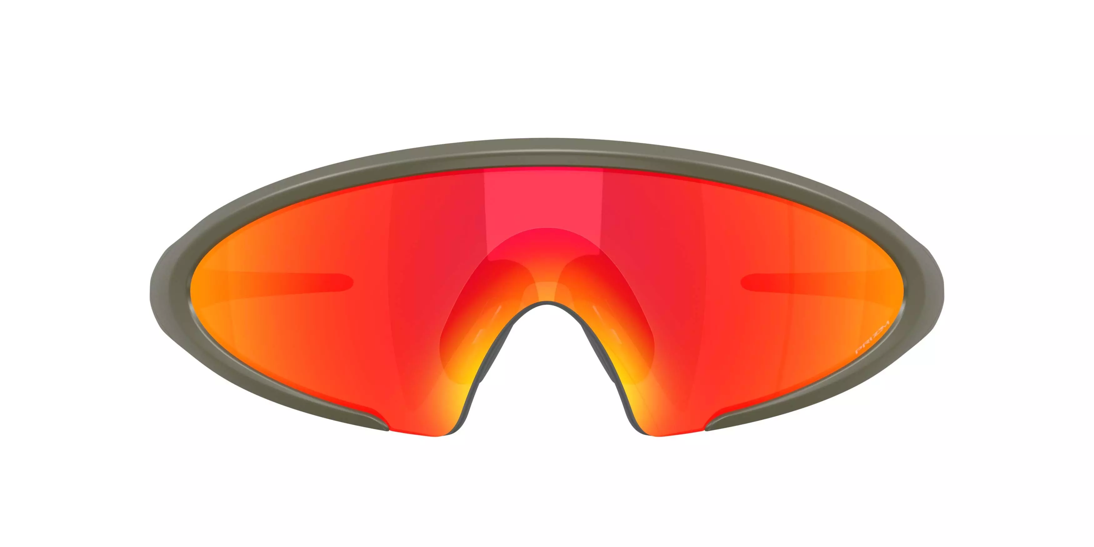 Oakley Ellipse Latitude Collection Prizm Ruby Sunglasses &ndash; Matte Moss - GREEN/RED