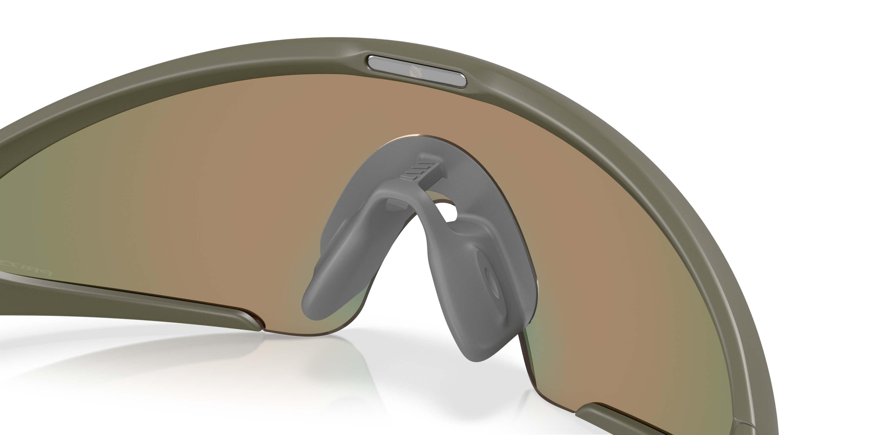 Oakley Ellipse Latitude Collection Prizm Ruby Sunglasses &ndash; Matte Moss - GREEN/RED Thumbnail View 5