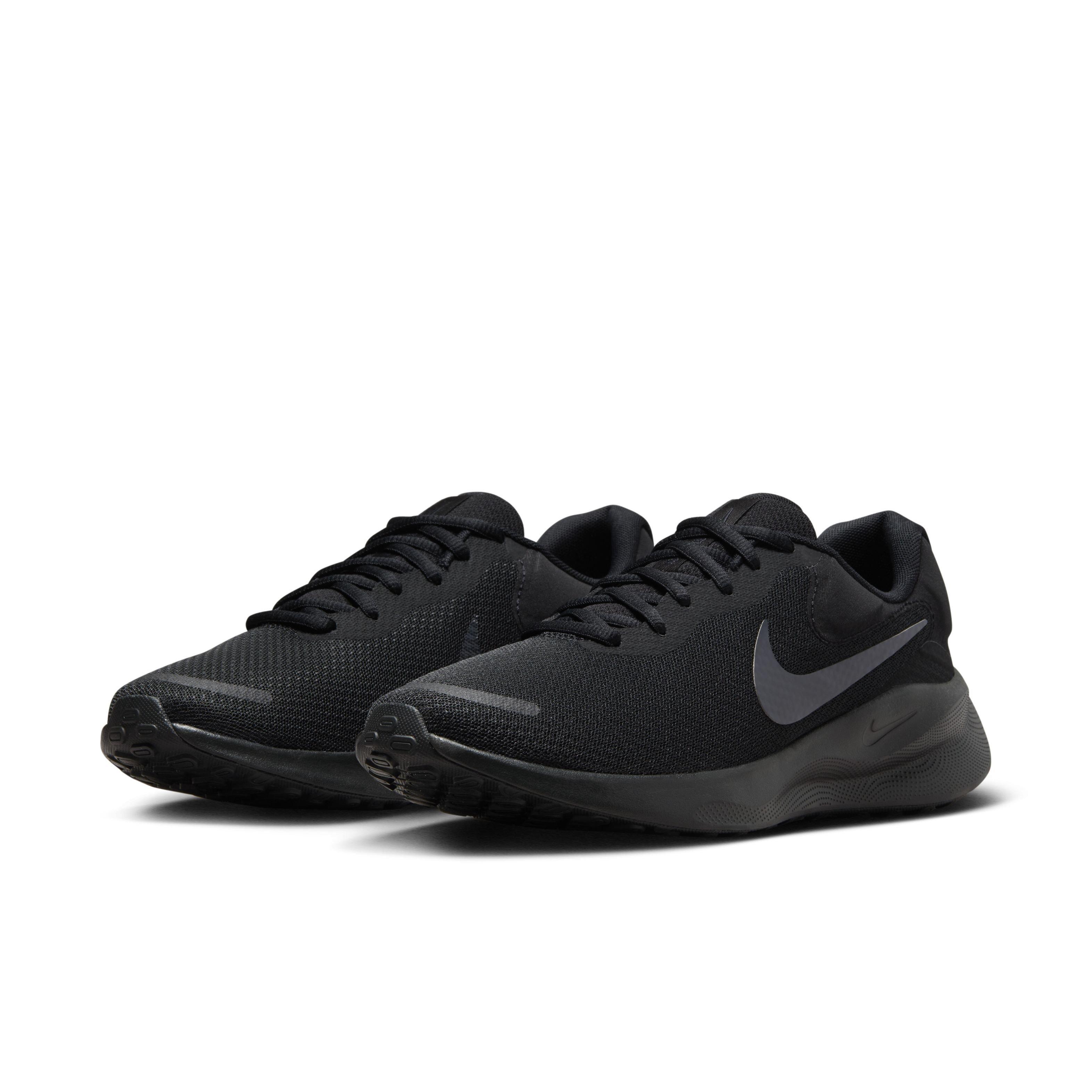 Nike Revolution 7 "Black/Off Noir" Men's Running Shoe - BLACK/OFF NOIR Thumbnail View 3