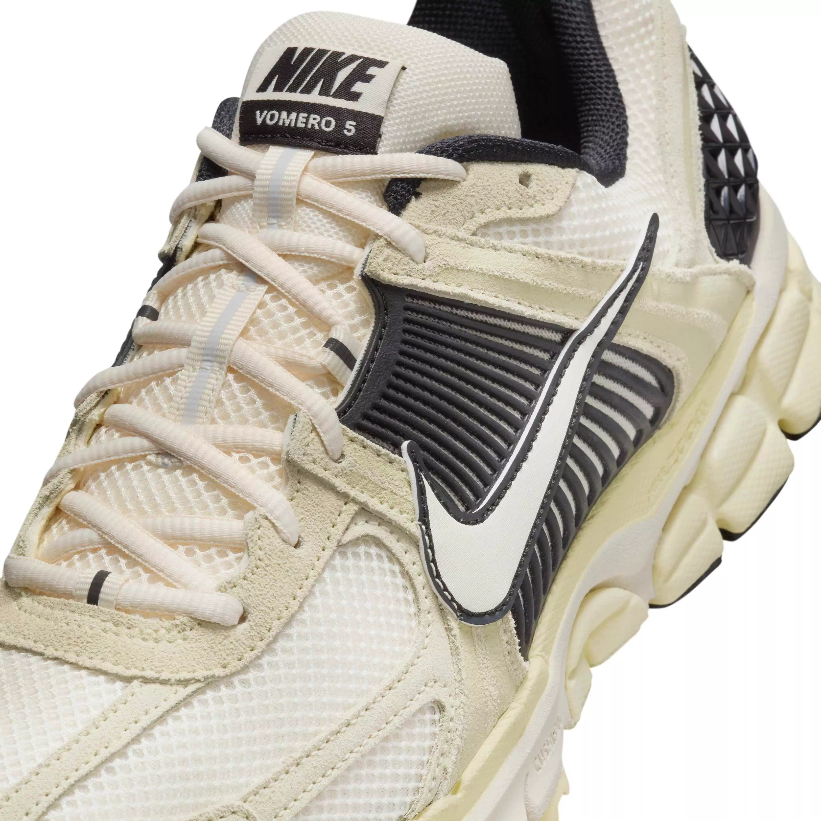 Nike Zoom Vomero 5 "Alabaster/Black/White/Pale Ivory" Men's Shoe - ALABASTER/BLACK/WHITE/IVORY