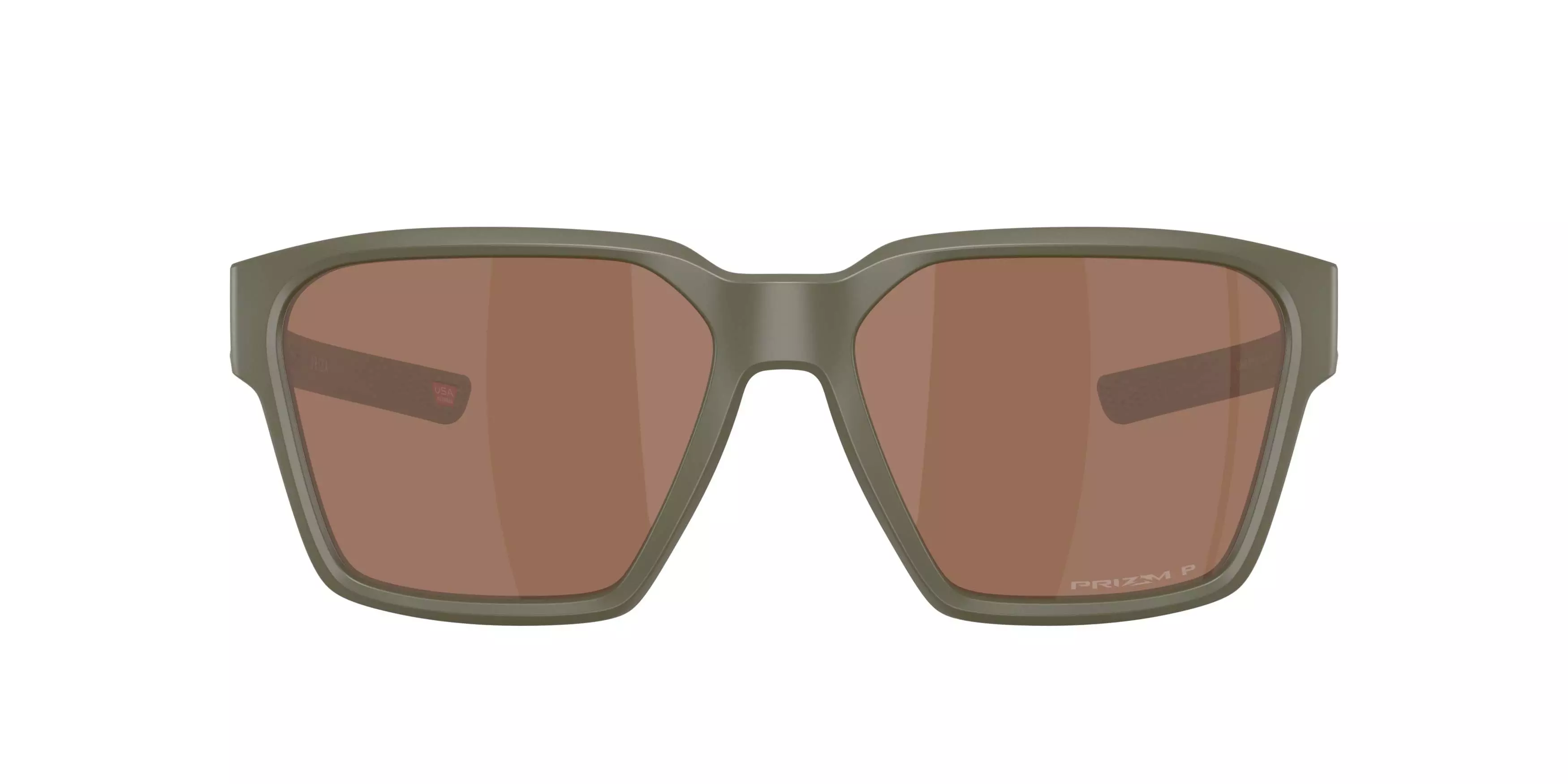 Oakley Briza Prizm Tungsten Polarized Sunglasses &ndash; Matte Moss - GREEN/BROWN