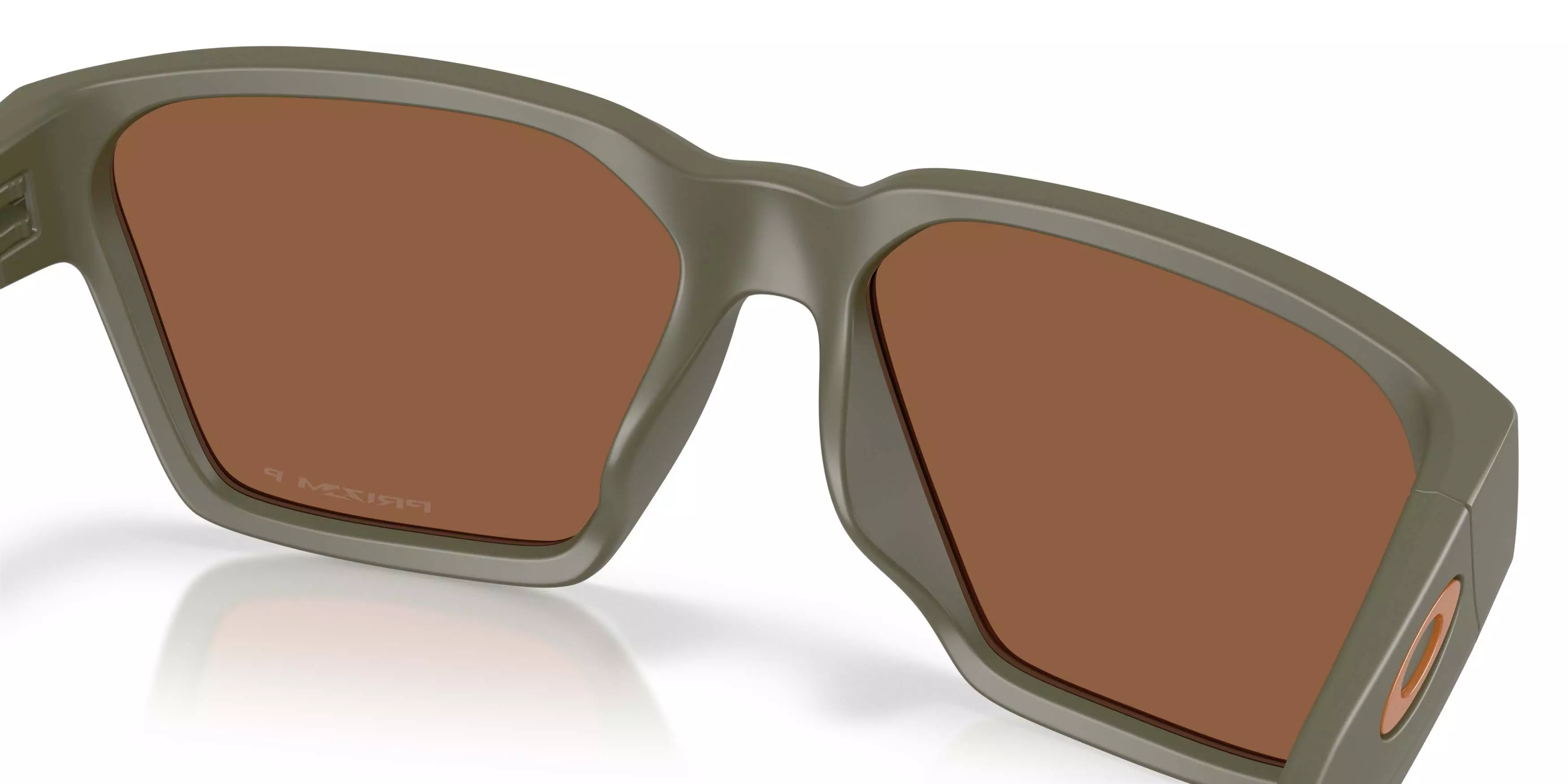 Oakley Briza Prizm Tungsten Polarized Sunglasses &ndash; Matte Moss - GREEN/BROWN