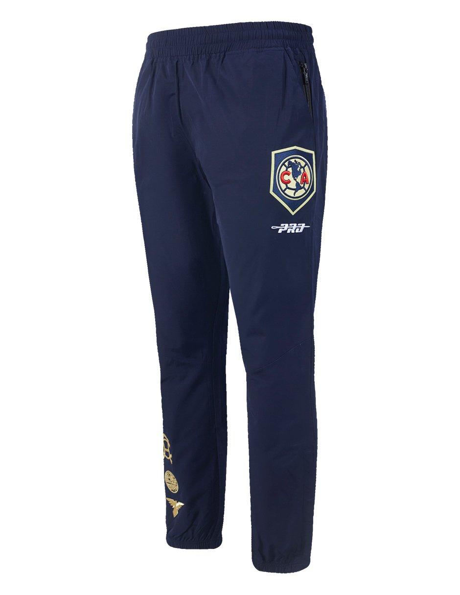 Pro Standard Men's Liga MX Club America Premium Woven Soccer Pants - Navy - NAVY Thumbnail View 3