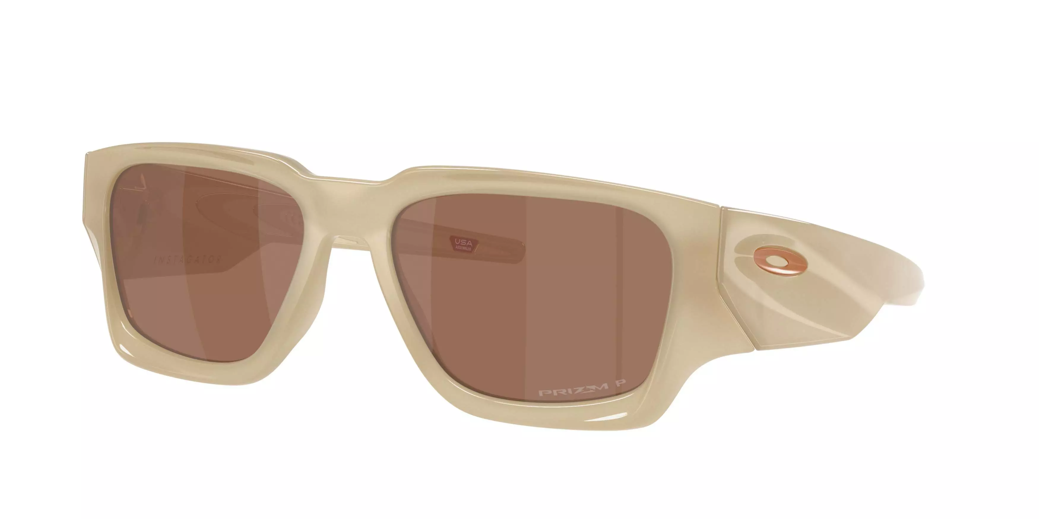Oakley Instagator Latitude Collection Prizm Tungsten Polarized Sunglasses &ndash; Sandstorm - LT BROWN