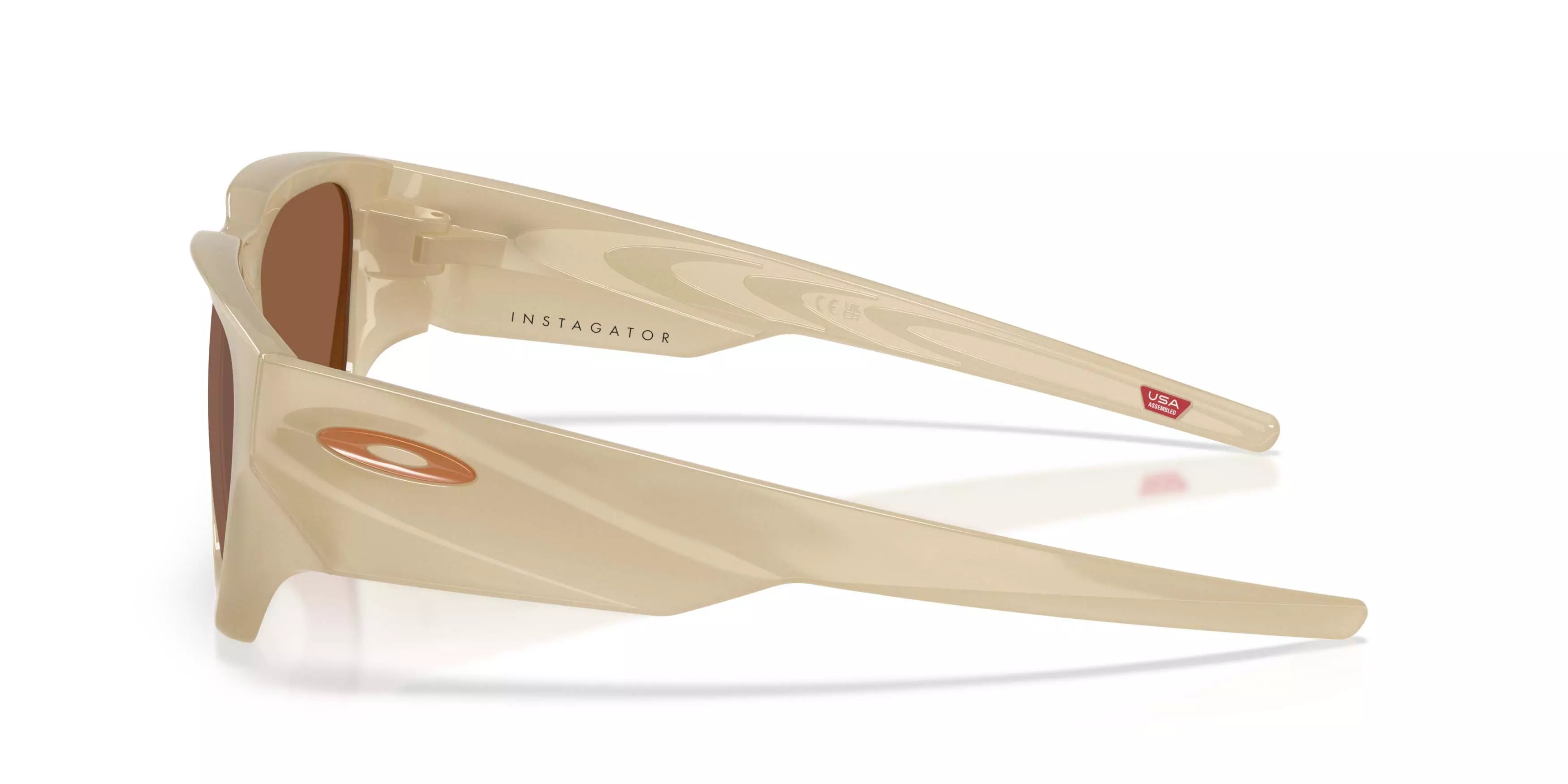 Oakley Instagator Latitude Collection Prizm Tungsten Polarized Sunglasses &ndash; Sandstorm - LT BROWN