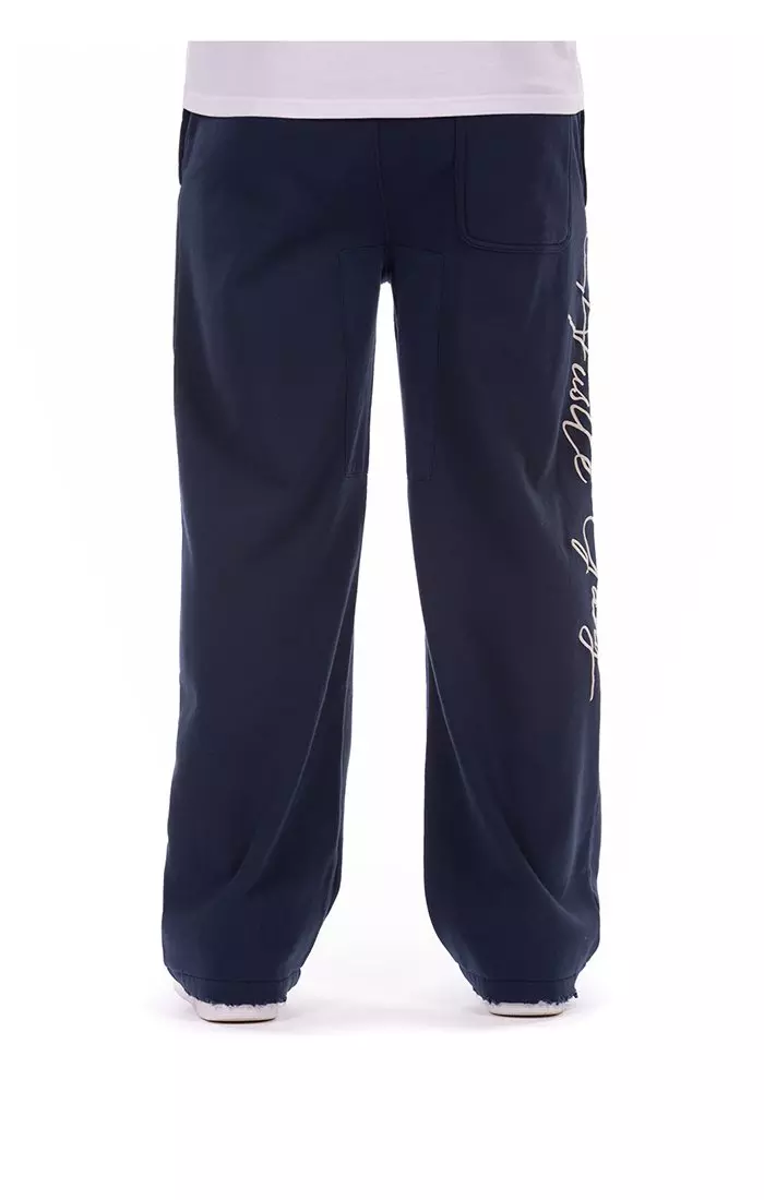 Hustle Gang Men's Berenstain Sweatpants - Blue - BLUE