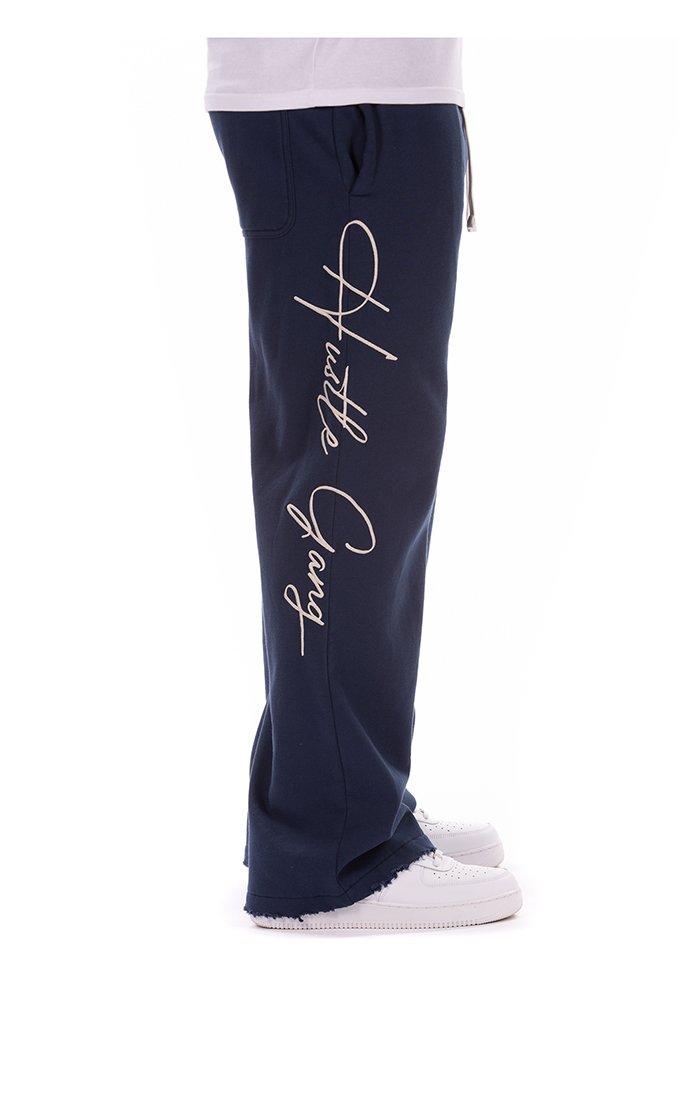Hustle Gang Men's Berenstain Sweatpants - Blue - BLUE
