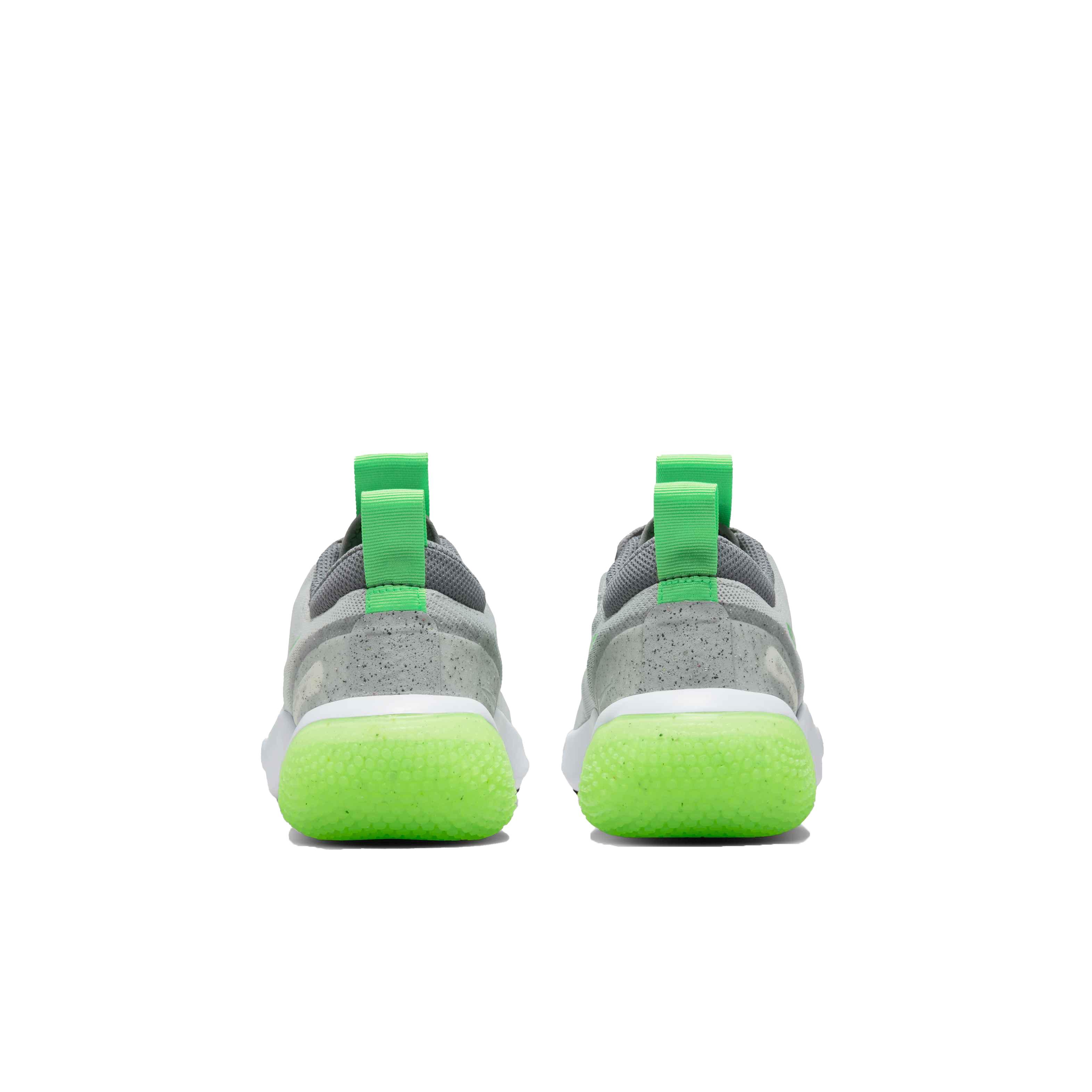 Nike Explor Next Nature "Light Smoke Grey/Green Strike" Grade School Boys' Running Shoe - GREY Thumbnail View 5