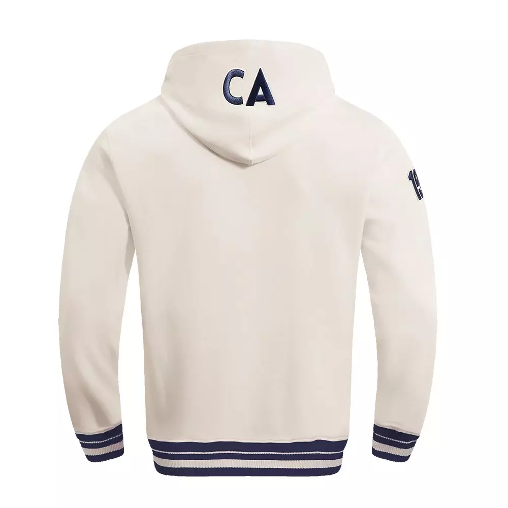 Pro Standard Men's Liga MX Club America Premium Rib Fleece PO Soccer Hoodie - NAVY/IVORY