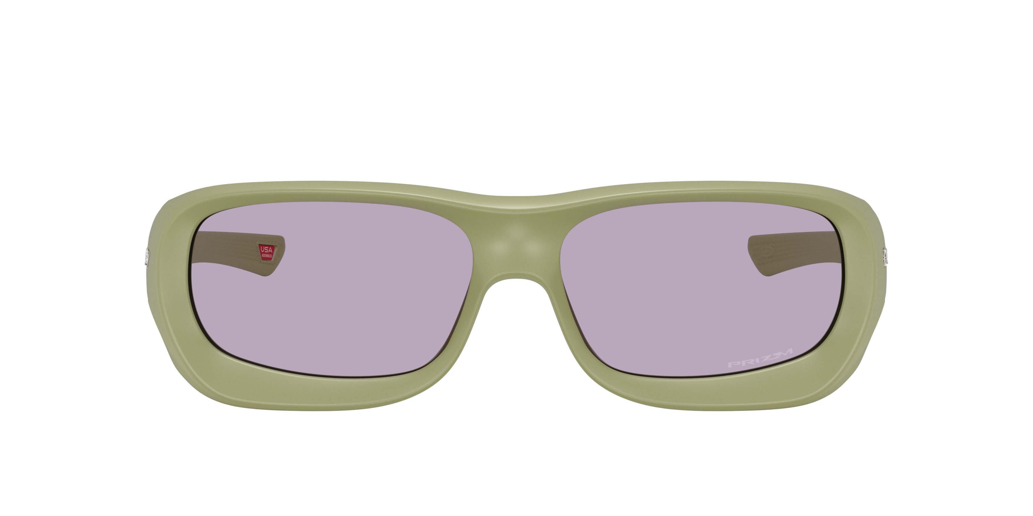 Oakley DeSoto Polaris Collection Prizm Slate Sunglasses &ndash; Matte Fern - GREEN/GREY Thumbnail View 2