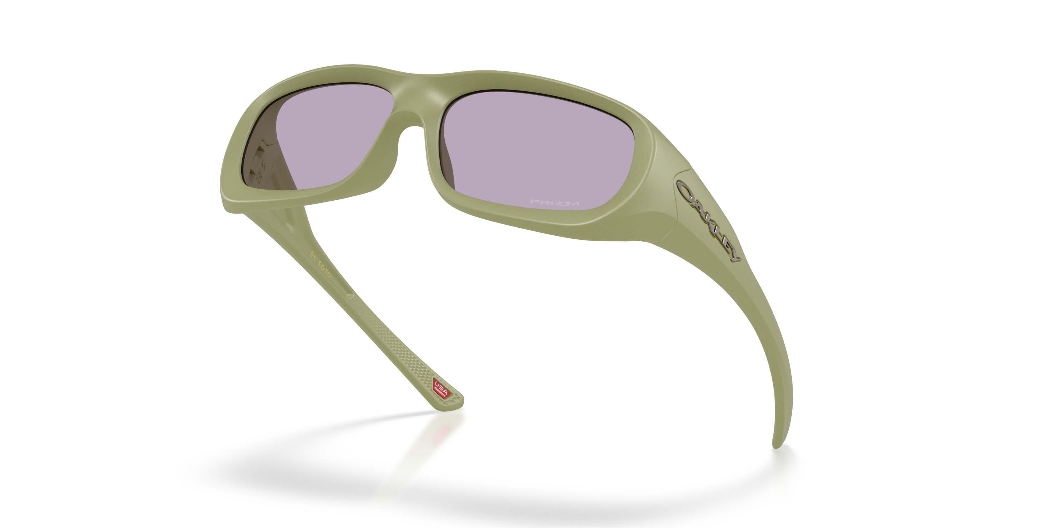 Oakley DeSoto Polaris Collection Prizm Slate Sunglasses &ndash; Matte Fern - GREEN/GREY Thumbnail View 3