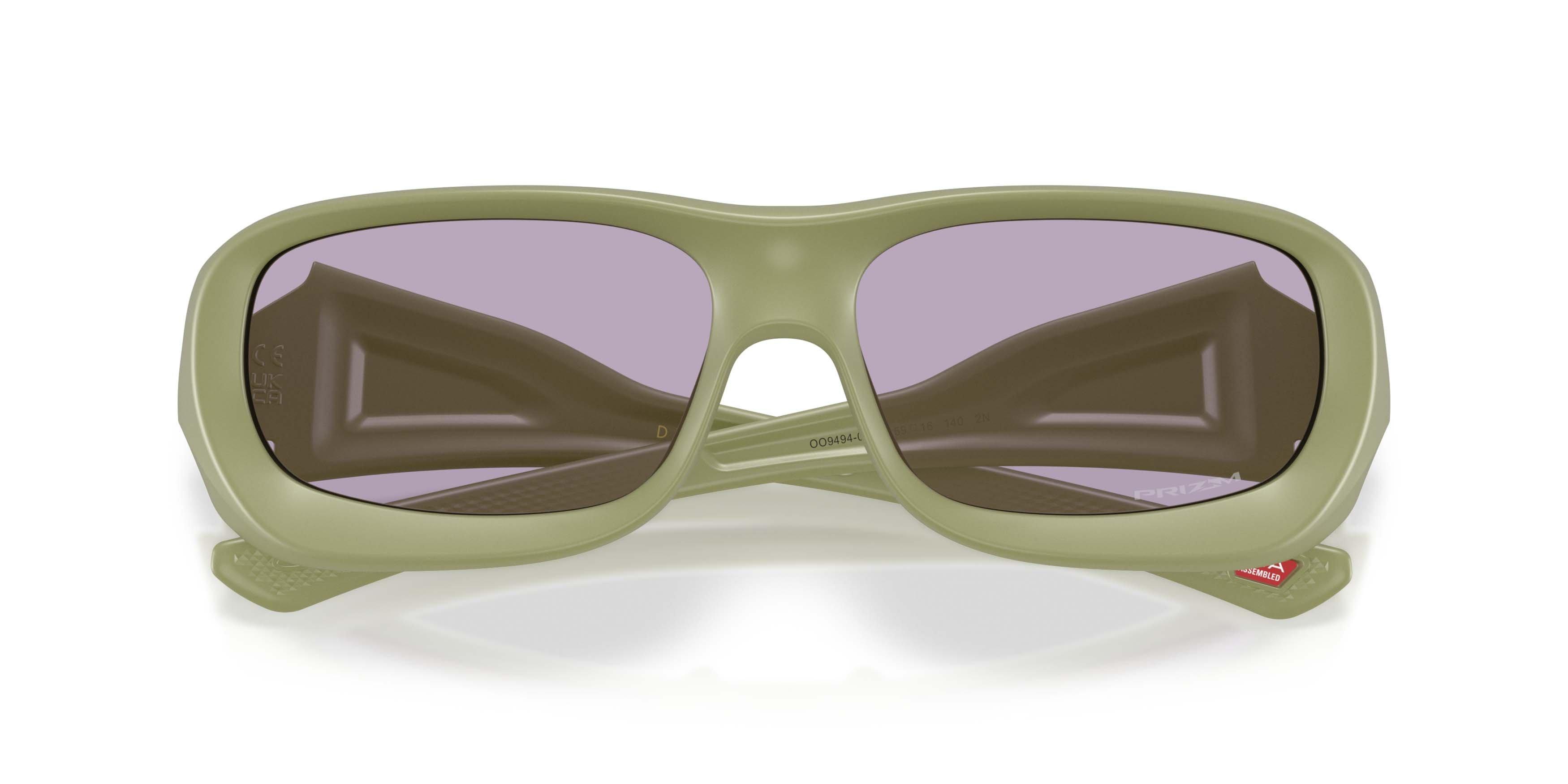Oakley DeSoto Polaris Collection Prizm Slate Sunglasses &ndash; Matte Fern - GREEN/GREY Thumbnail View 7