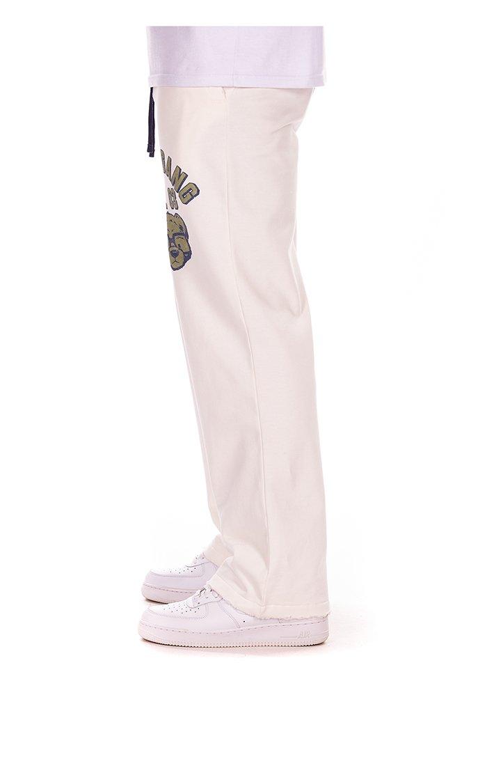 Hustle Gang Men's Baloo Sweatpants Pants - Cream - CREAM