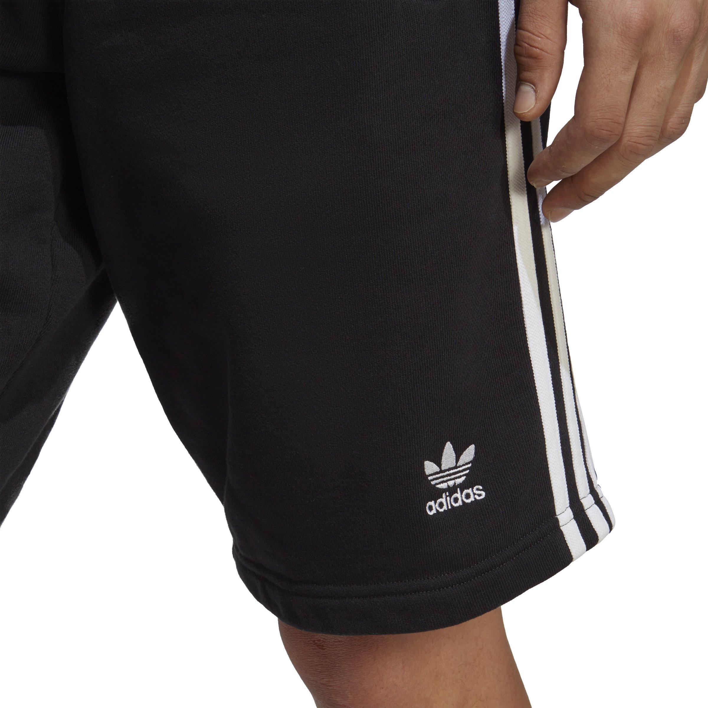 adidas Men's Adicolor Classics 3-Stripes Sweat Shorts-Black - Hibbett |  City Gear