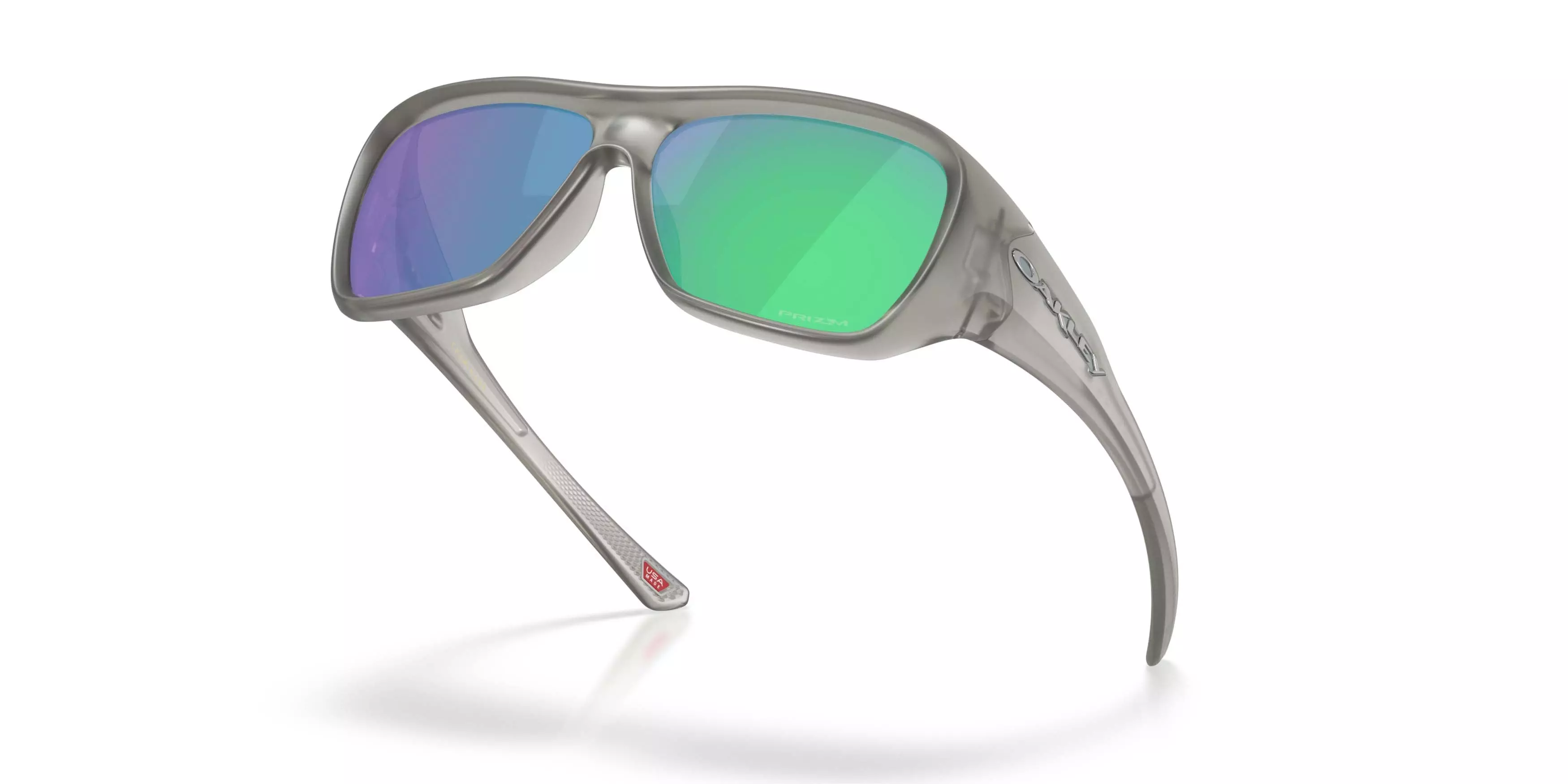 Oakley Chaminade Prizm Jade Sunglasses &ndash; Matte Grey Ink - GREY/GREEN