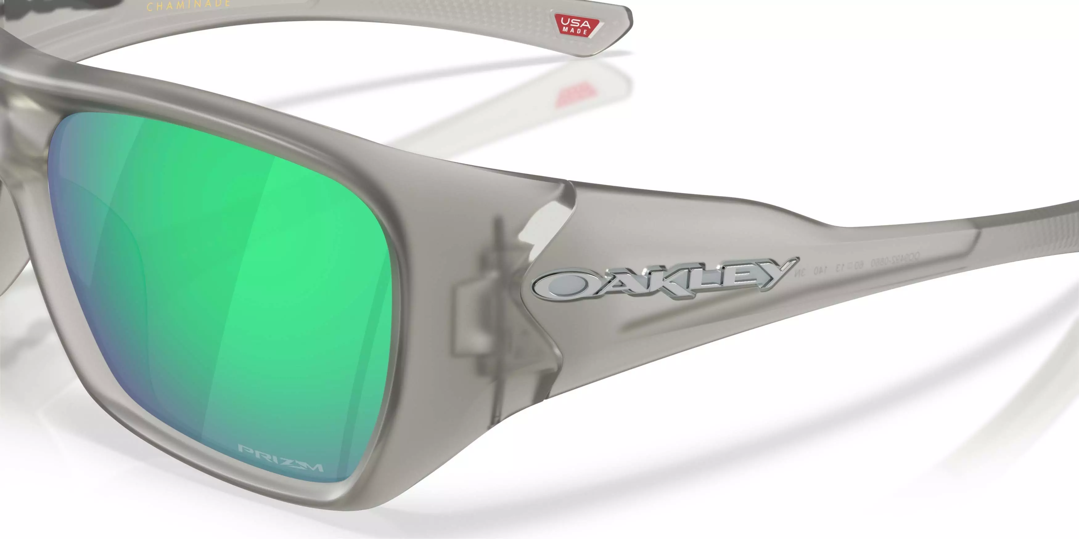 Oakley Chaminade Prizm Jade Sunglasses &ndash; Matte Grey Ink - GREY/GREEN