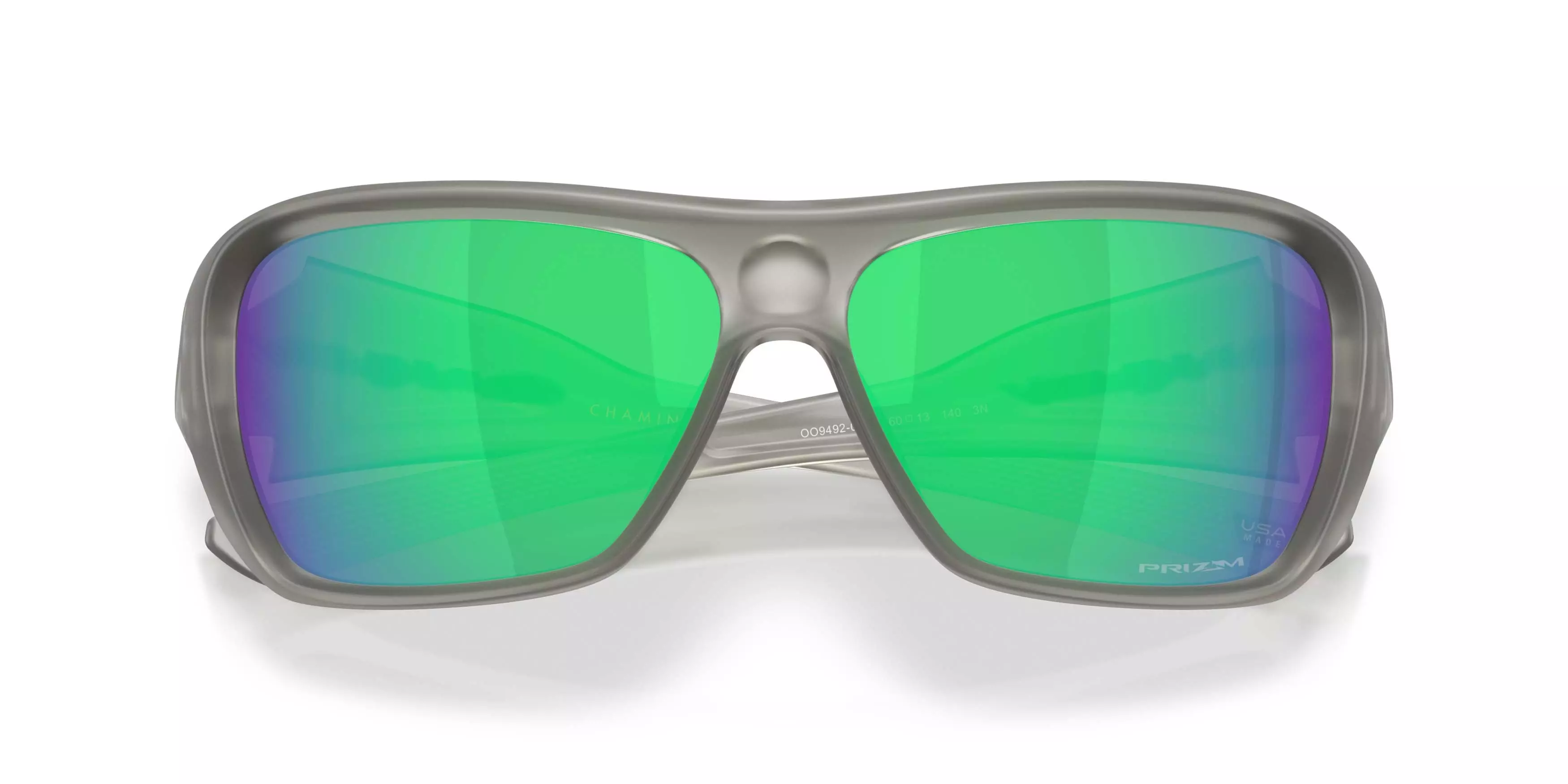 Oakley Chaminade Prizm Jade Sunglasses &ndash; Matte Grey Ink - GREY/GREEN