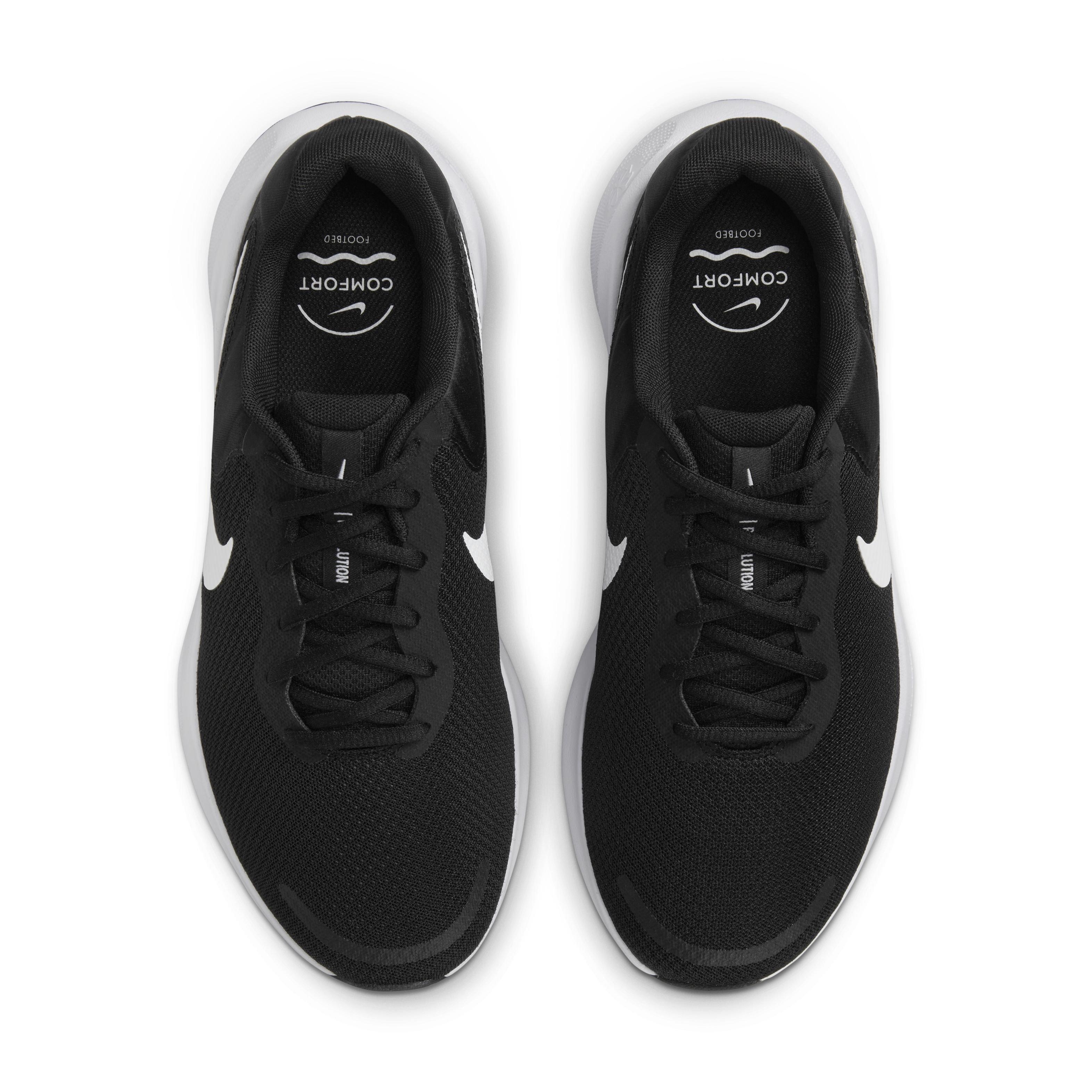 Nike Revolution 7 Black/Black Running Shoes Men\'s Size 10 NEW W 11.5 Nike Men main image 2