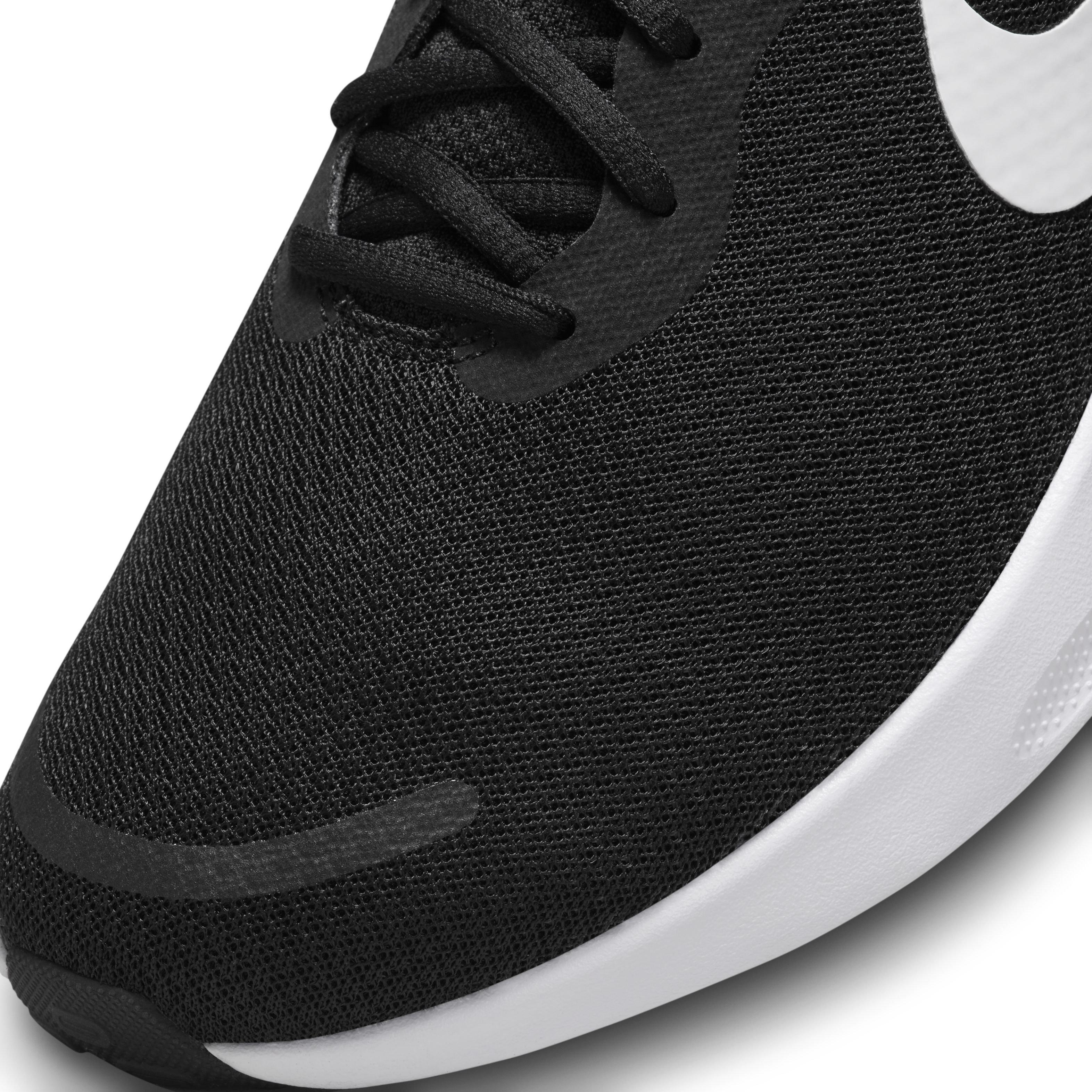 Nike Revolution 7 Mens Size 8 Black White Running Shoes Comfort Walking Sneakers 716PxLMc5oL._AC_UY900_.jpg main image 2