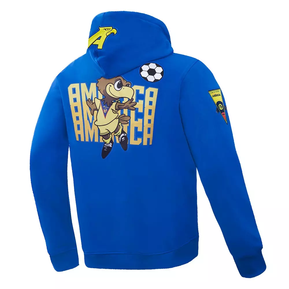 Pro Standard Men's Liga MX Club America Stadium Double Knit Pullover Hoodie - ROYAL