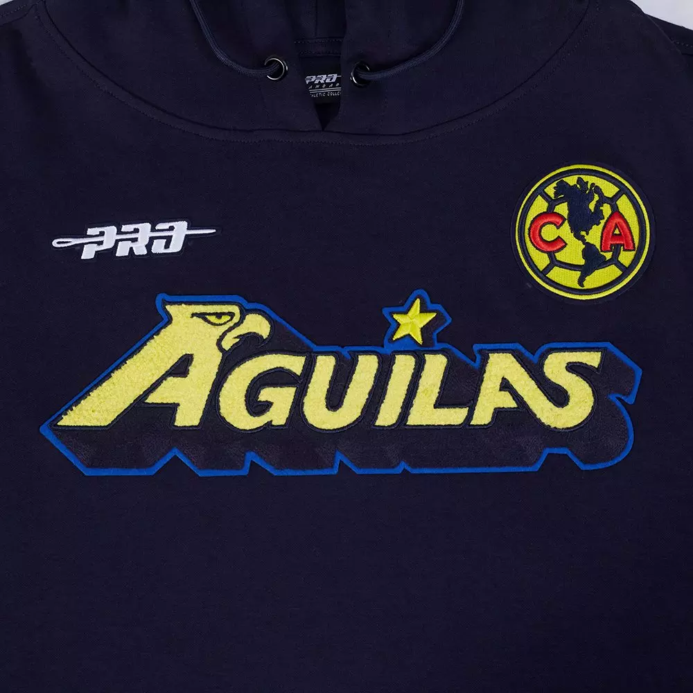 Pro Standard Men's Liga MX Club America Stadium Double Knit Pullover Hoodie - NAVY
