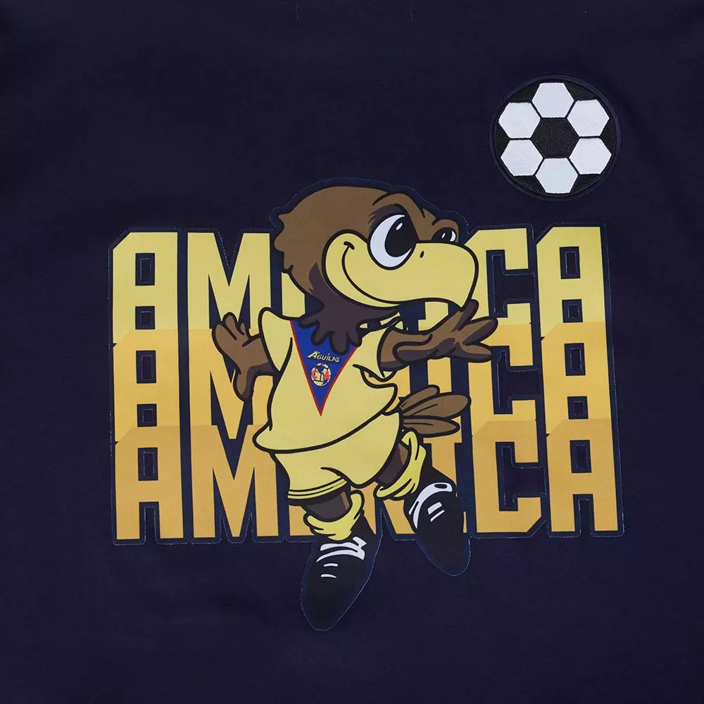 Pro Standard Men's Liga MX Club America Stadium Double Knit Pullover Hoodie - NAVY