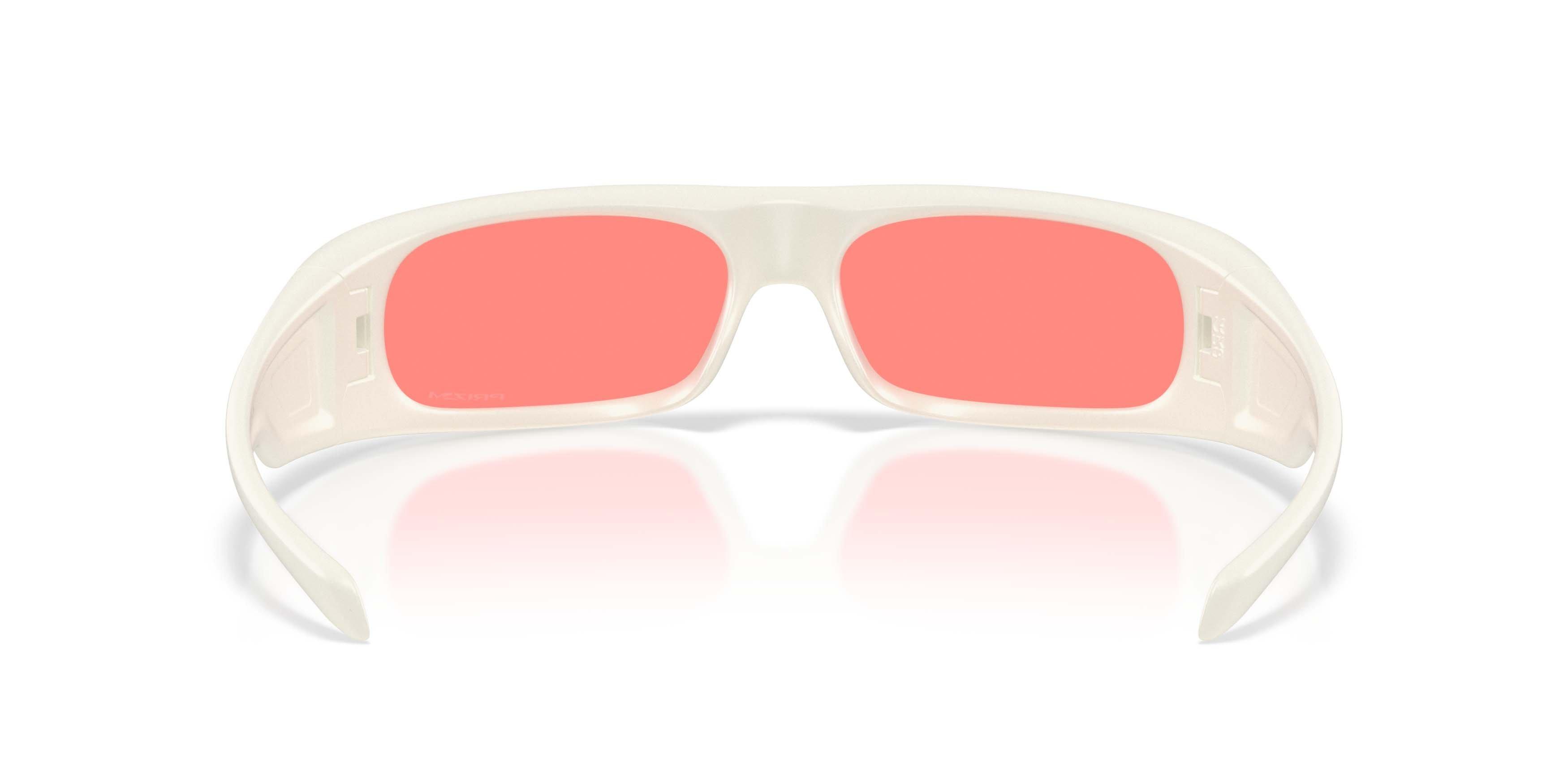 Oakley Highland Players Collection Prizm Peach Sunglasses &ndash; Matte Mist - WHITE/PINK Thumbnail View 6