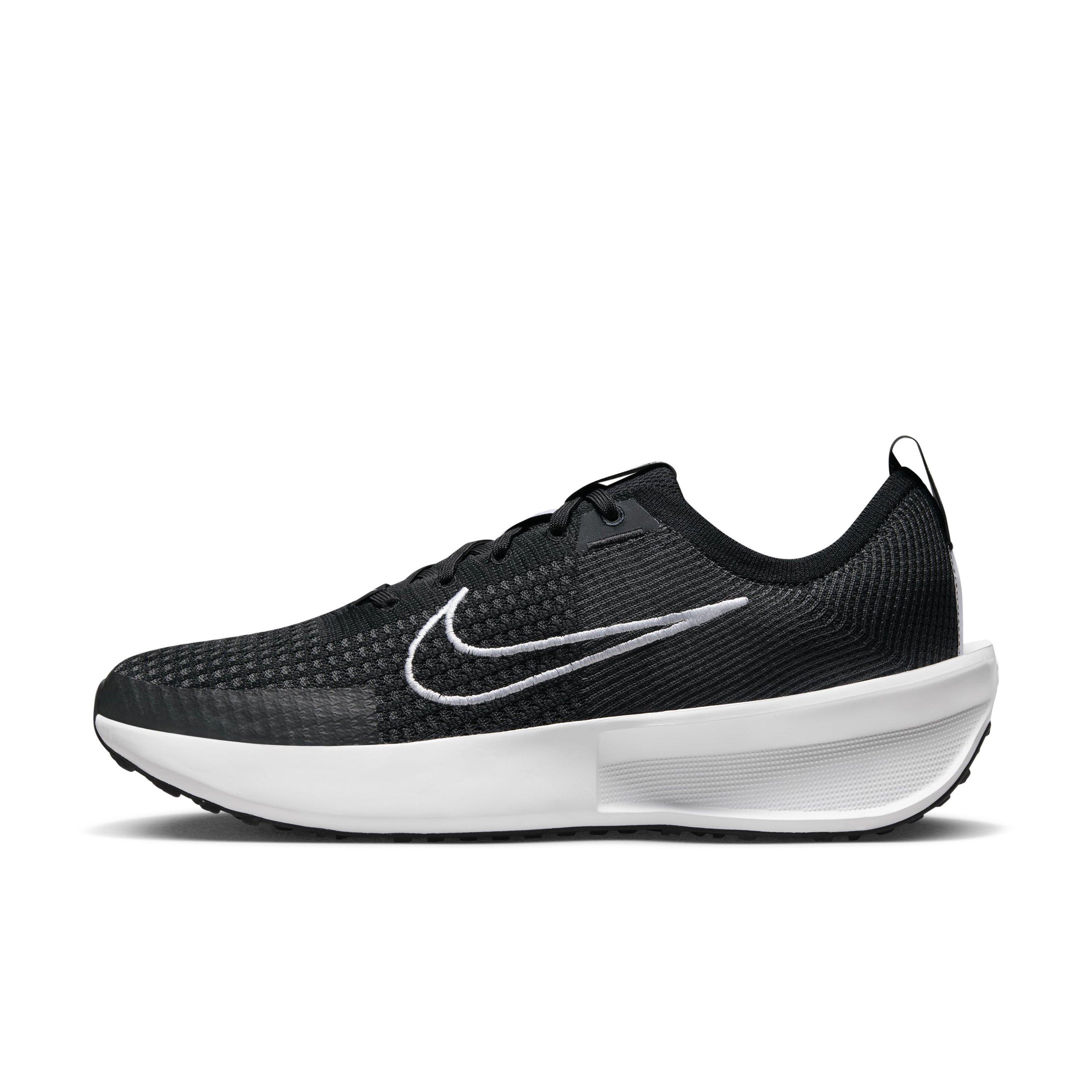 Nike Interact Run "Black/Anthracite/White" Men's Running Shoe - BLACK/ANTHRACITE/WHITE Thumbnail View 2