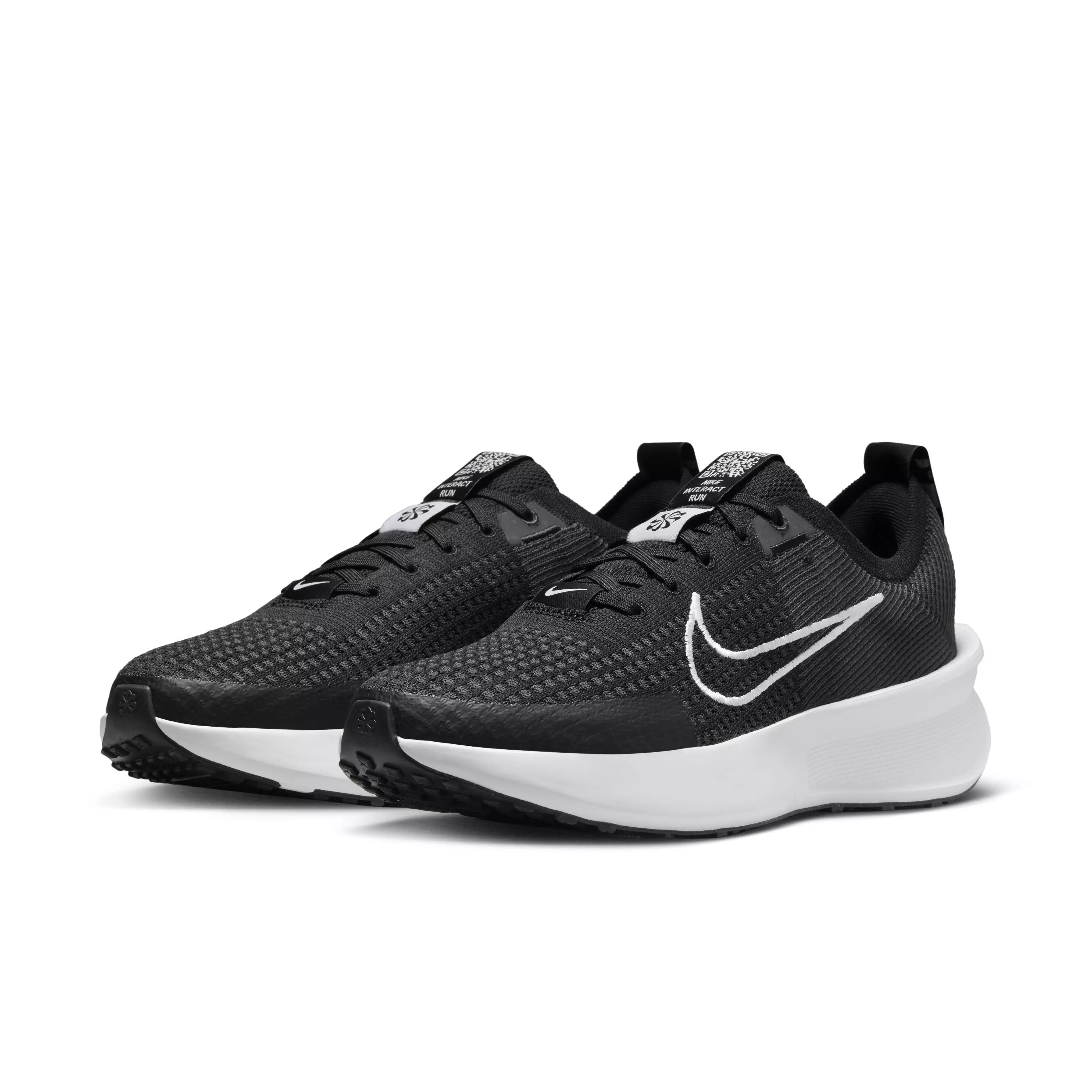 Nike Interact Run "Black/Anthracite/White" Men's Running Shoe - BLACK/ANTHRACITE/WHITE