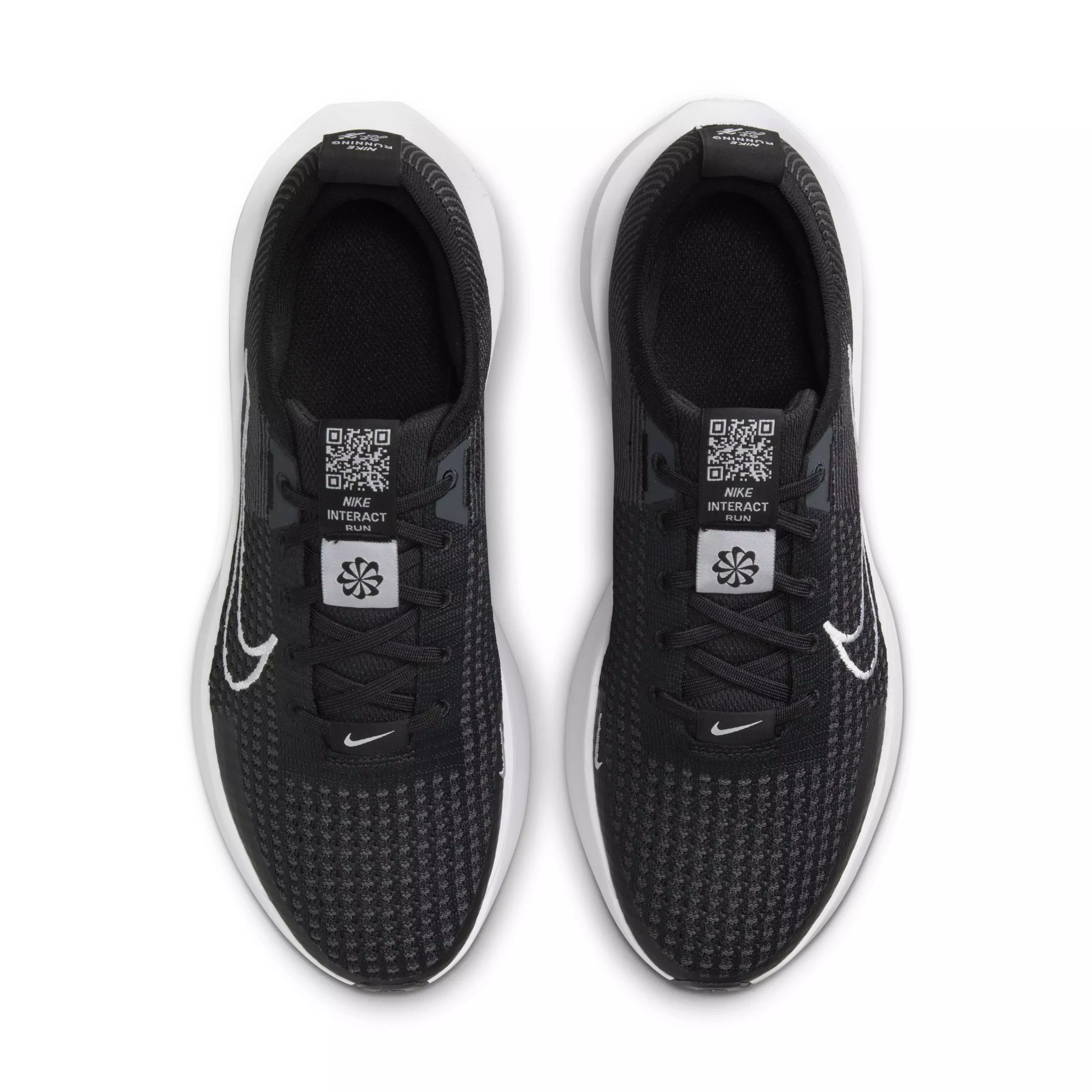 Nike Interact Run "Black/Anthracite/White" Men's Running Shoe - BLACK/ANTHRACITE/WHITE
