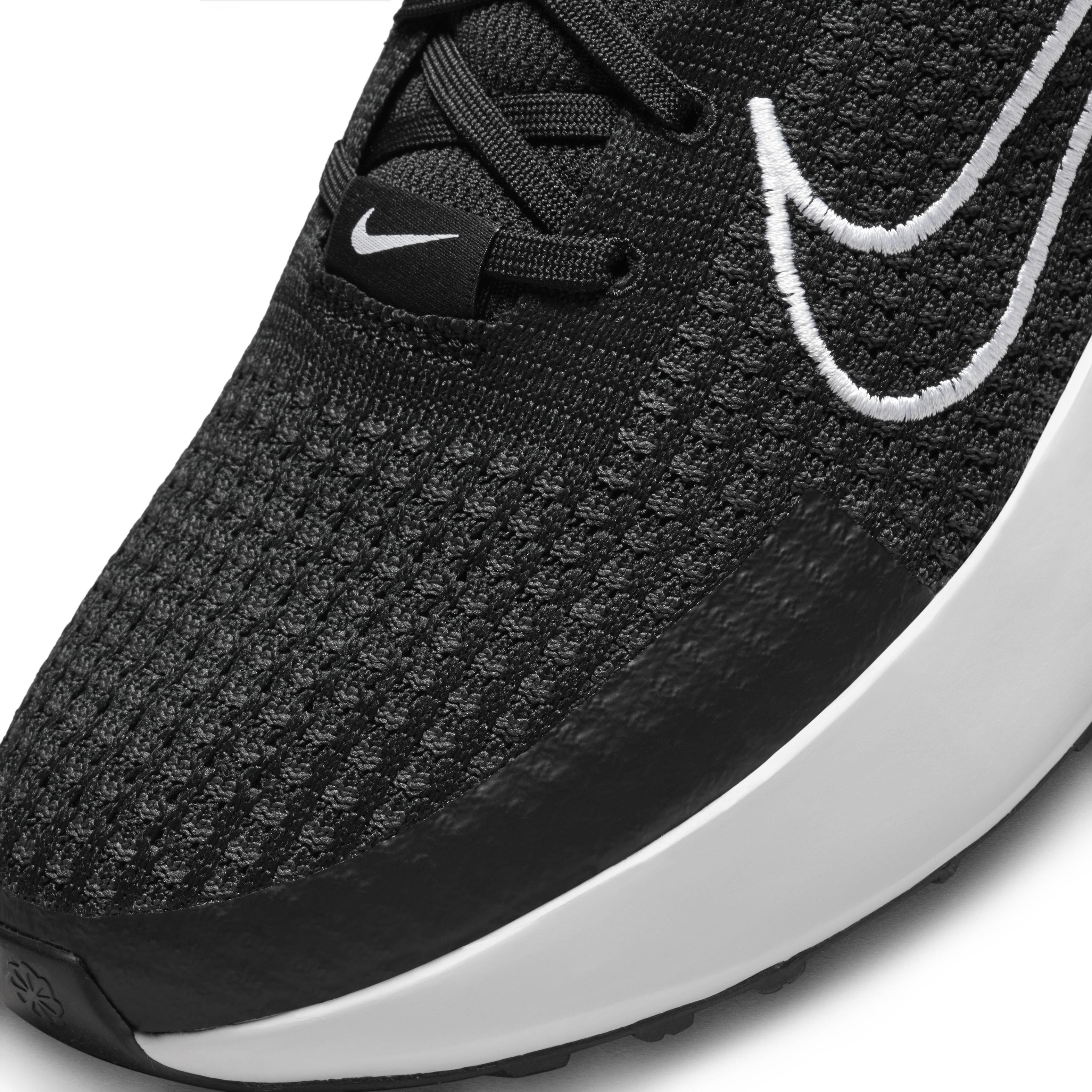 Nike Interact Run "Black/Anthracite/White" Men's Running Shoe - BLACK/ANTHRACITE/WHITE Thumbnail View 7
