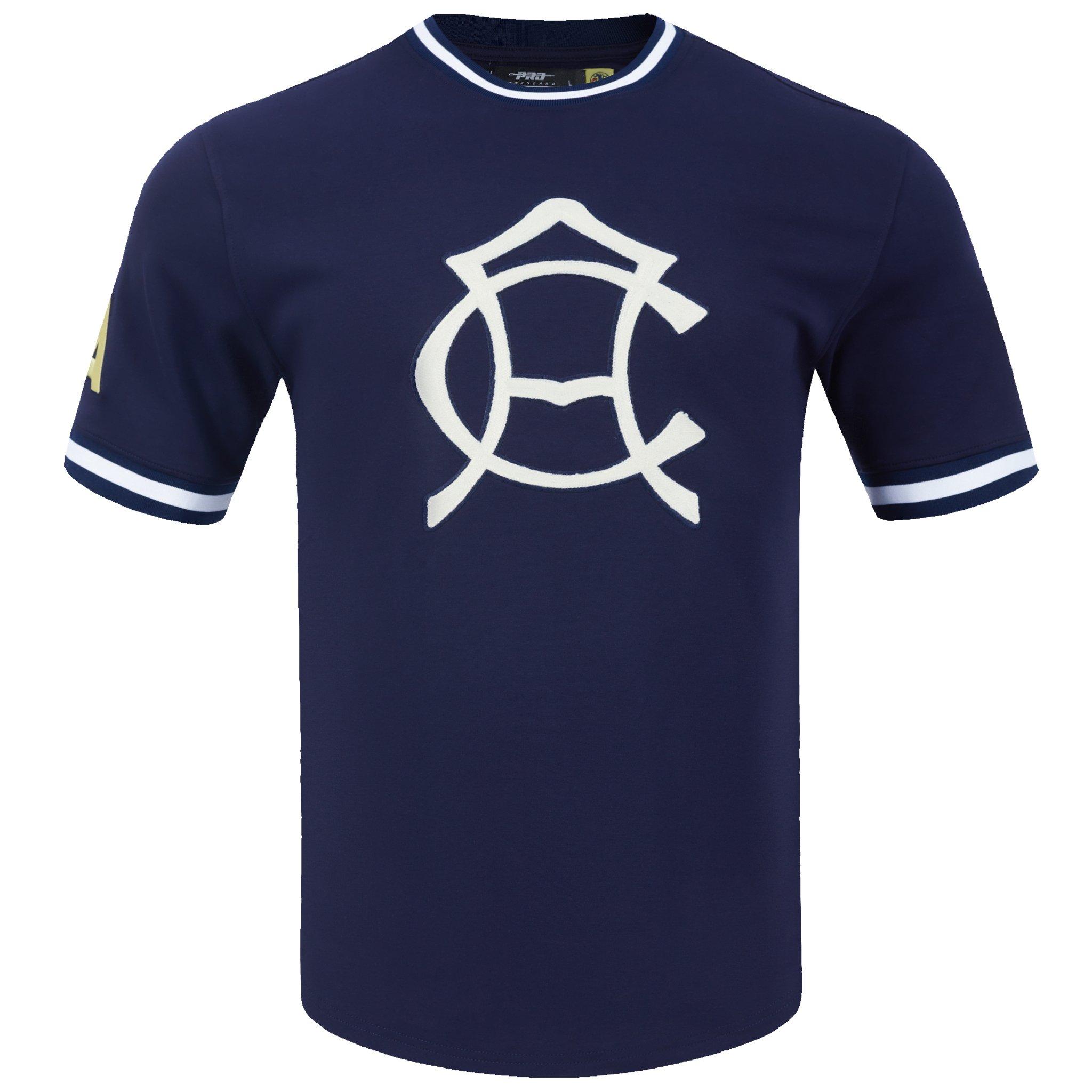 Pro Standard Men's Liga MX Club America Premium Double Knit Soccer Tee -Navy - NAVY Thumbnail View 1
