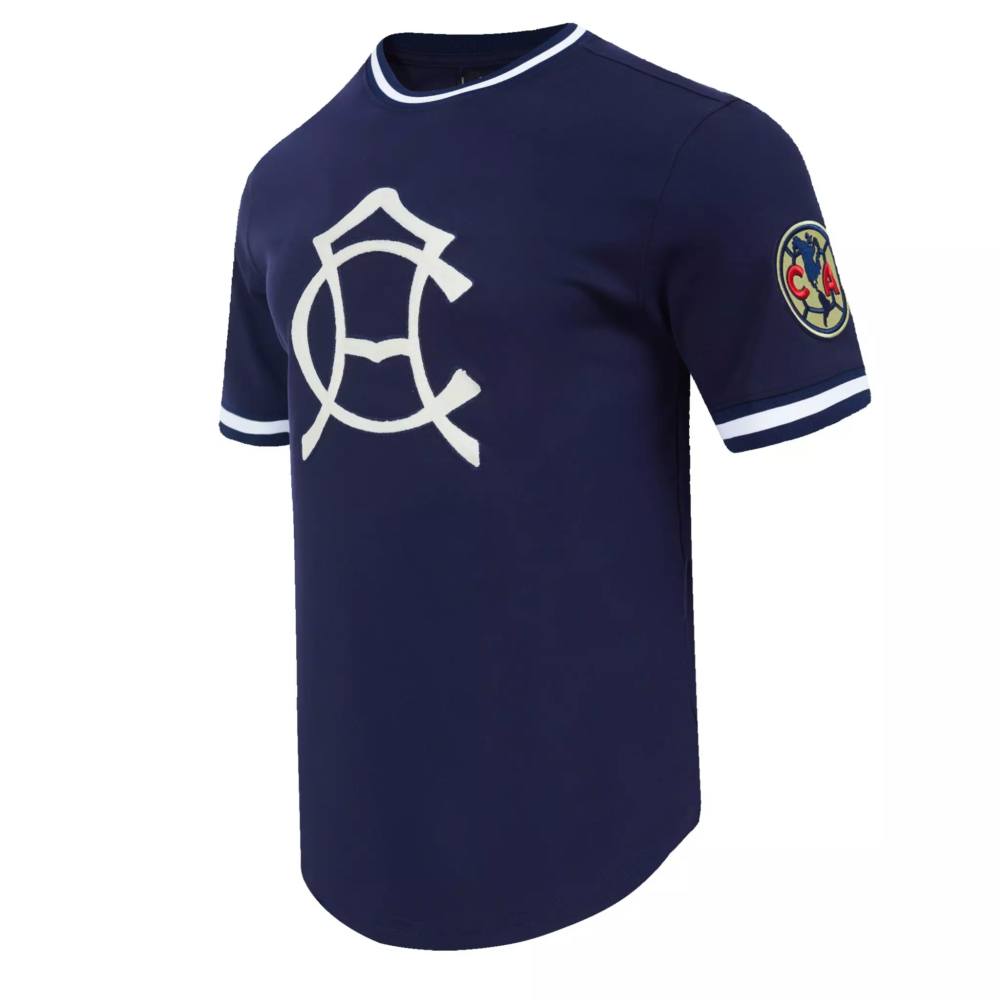 Pro Standard Men's Liga MX Club America Premium Double Knit Soccer Tee -Navy - NAVY