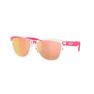 Oakley Frogskins Neon Pop Collection Prizm Rose Gold Polarized Sunglasses &ndash; Clear