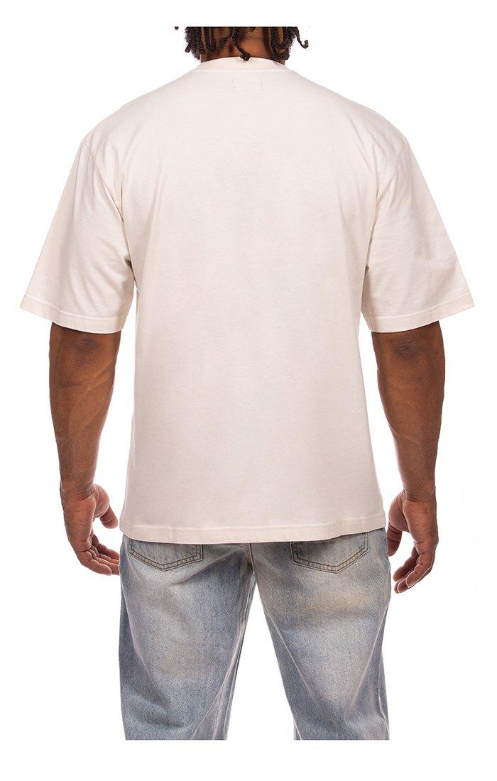 Hustle Gang Men's Winnie Graphic T-Shirt - Cream - CREAM
