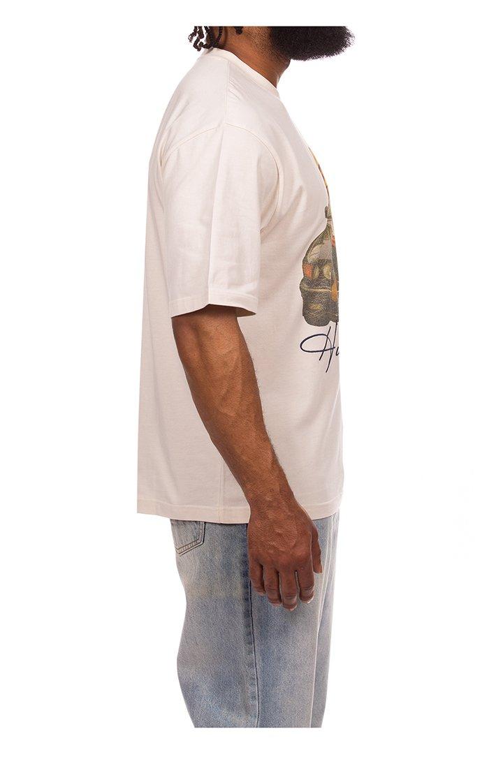 Hustle Gang Men's Winnie Graphic T-Shirt - Cream - CREAM