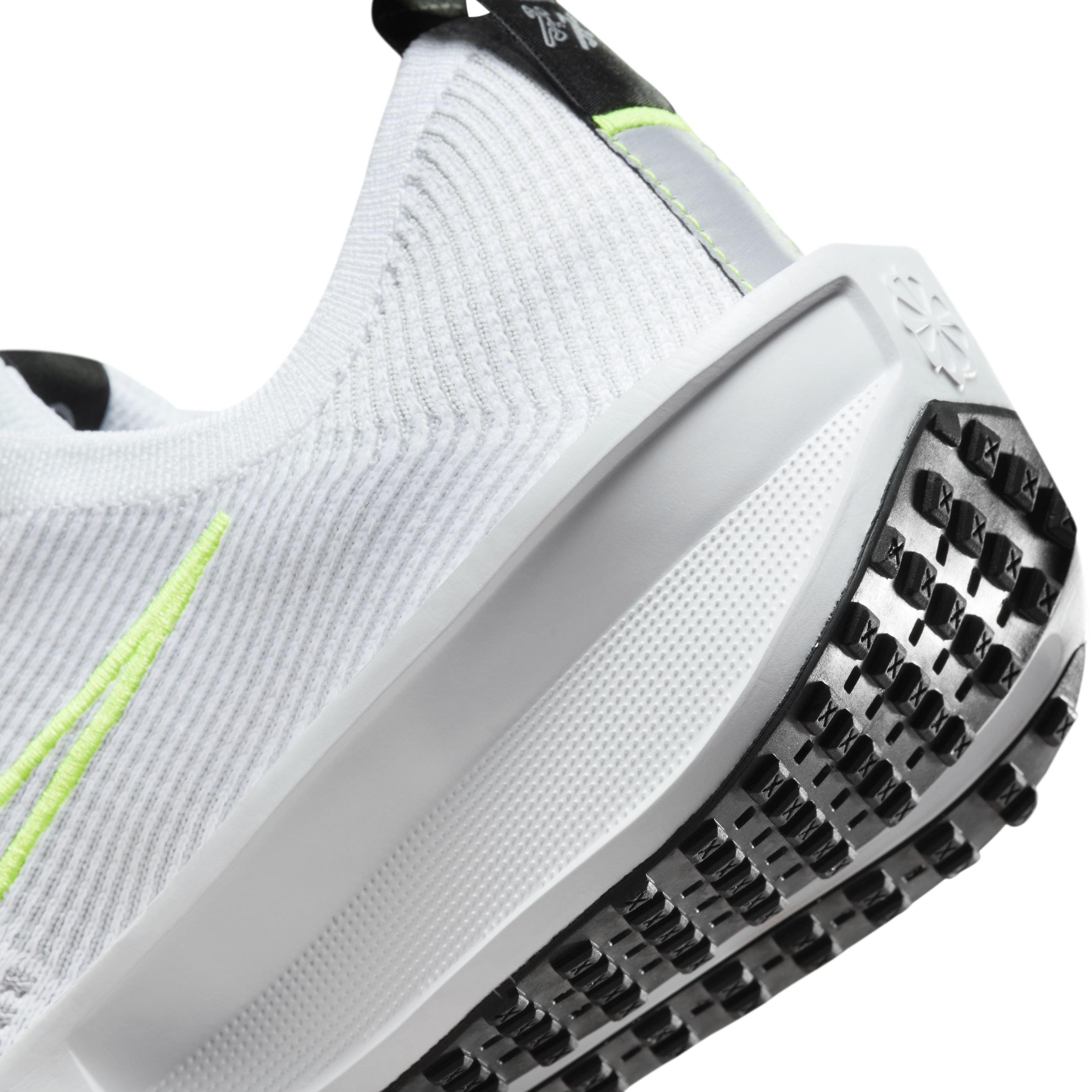 Nike Interact Run "White/Wolf Grey/Black/Volt" Men's Running Shoe - WHITE/GREY/VOLT Thumbnail View 8