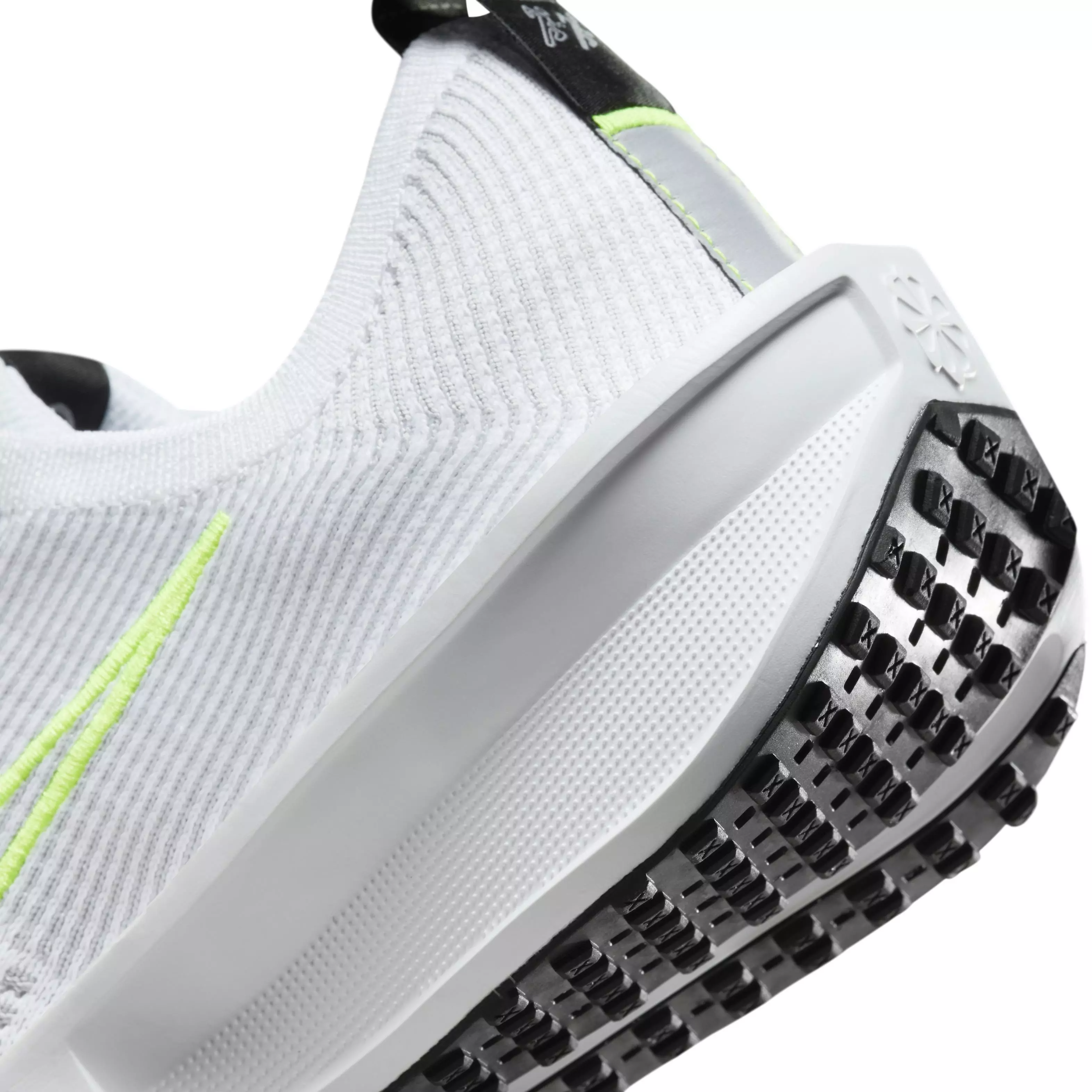 Nike Interact Run "White/Wolf Grey/Black/Volt" Men's Running Shoe - WHITE/GREY/VOLT