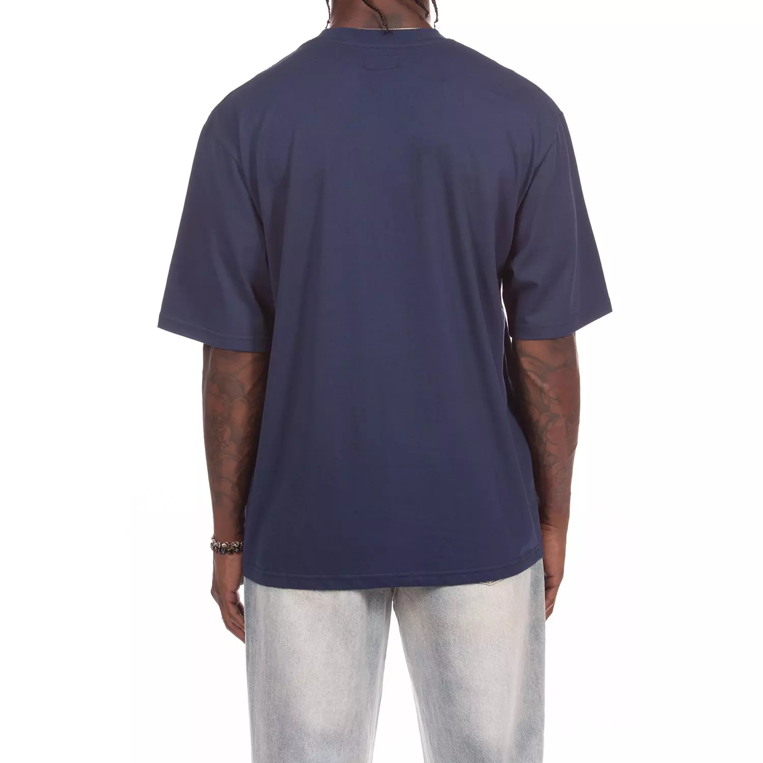 Hustle Gang Men's Winnie Graphic T-Shirt - Blue - BLUE