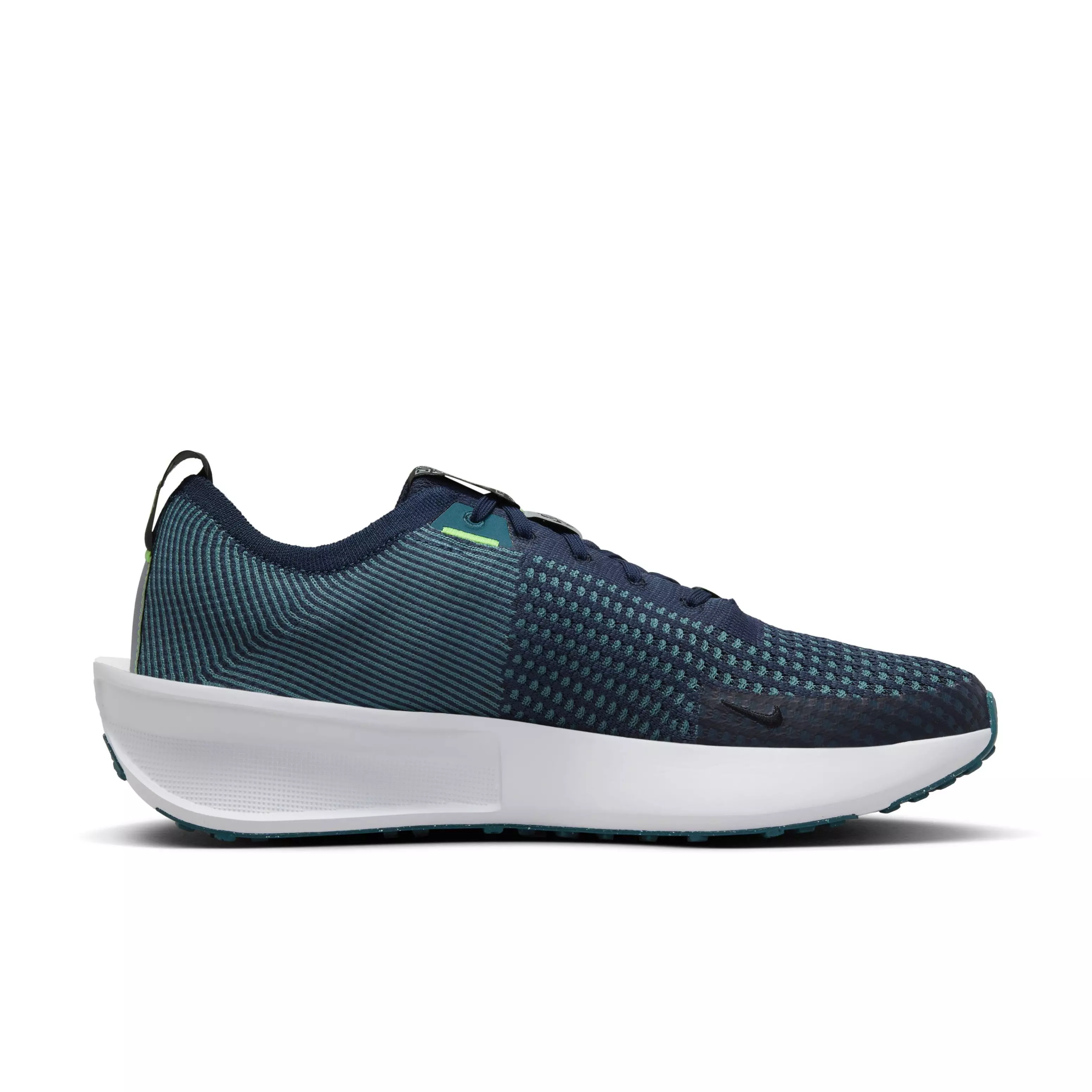 Nike Interact Run "Teal/Dark Blue/Light Green" Men's Running Shoe - TEAL/DK BLUE/LT GREEN