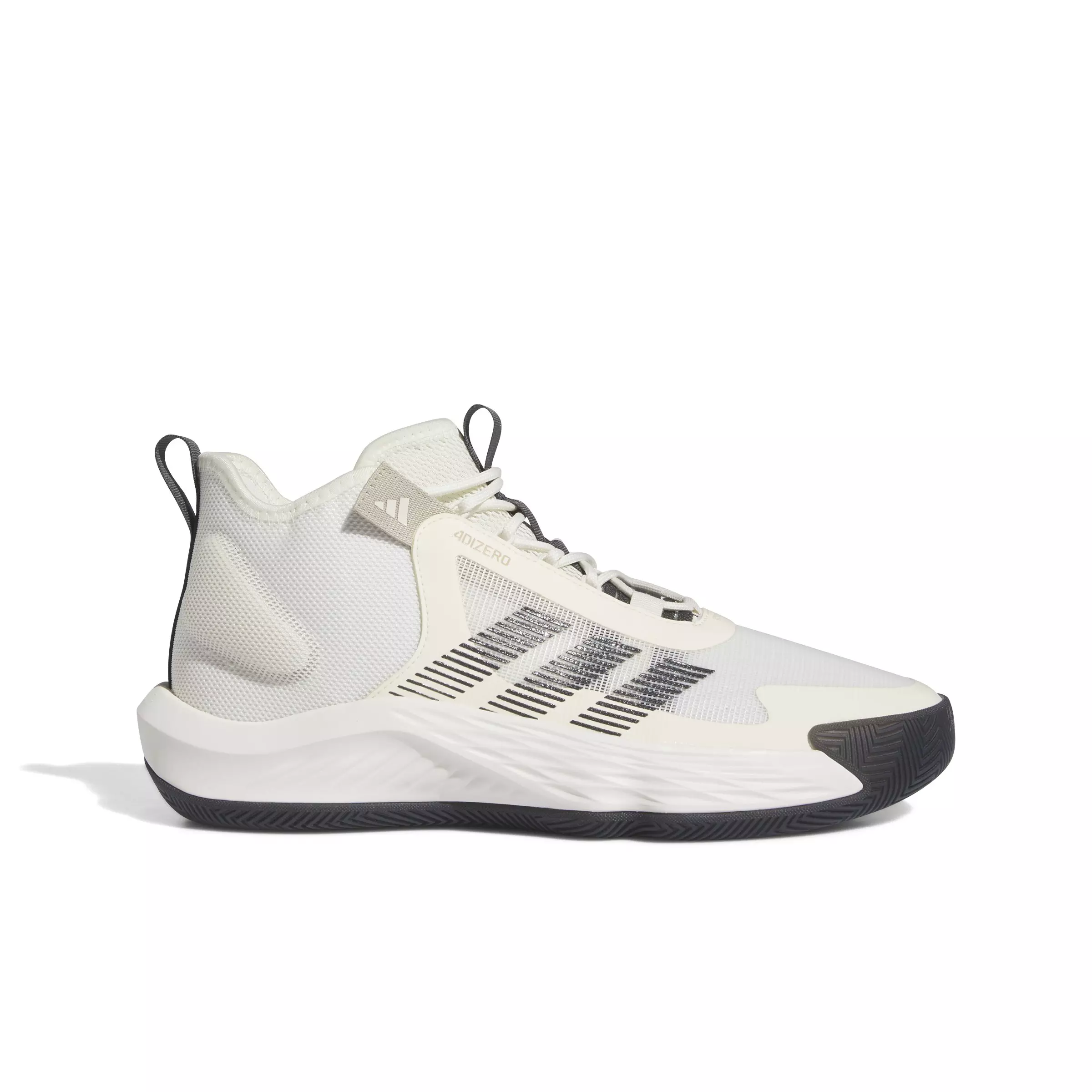adidas Adizero Select "Off White/Carbon/Wonder Beige" Unisex Basketball Shoe - OFF WHITE/CARBON/BEIGE