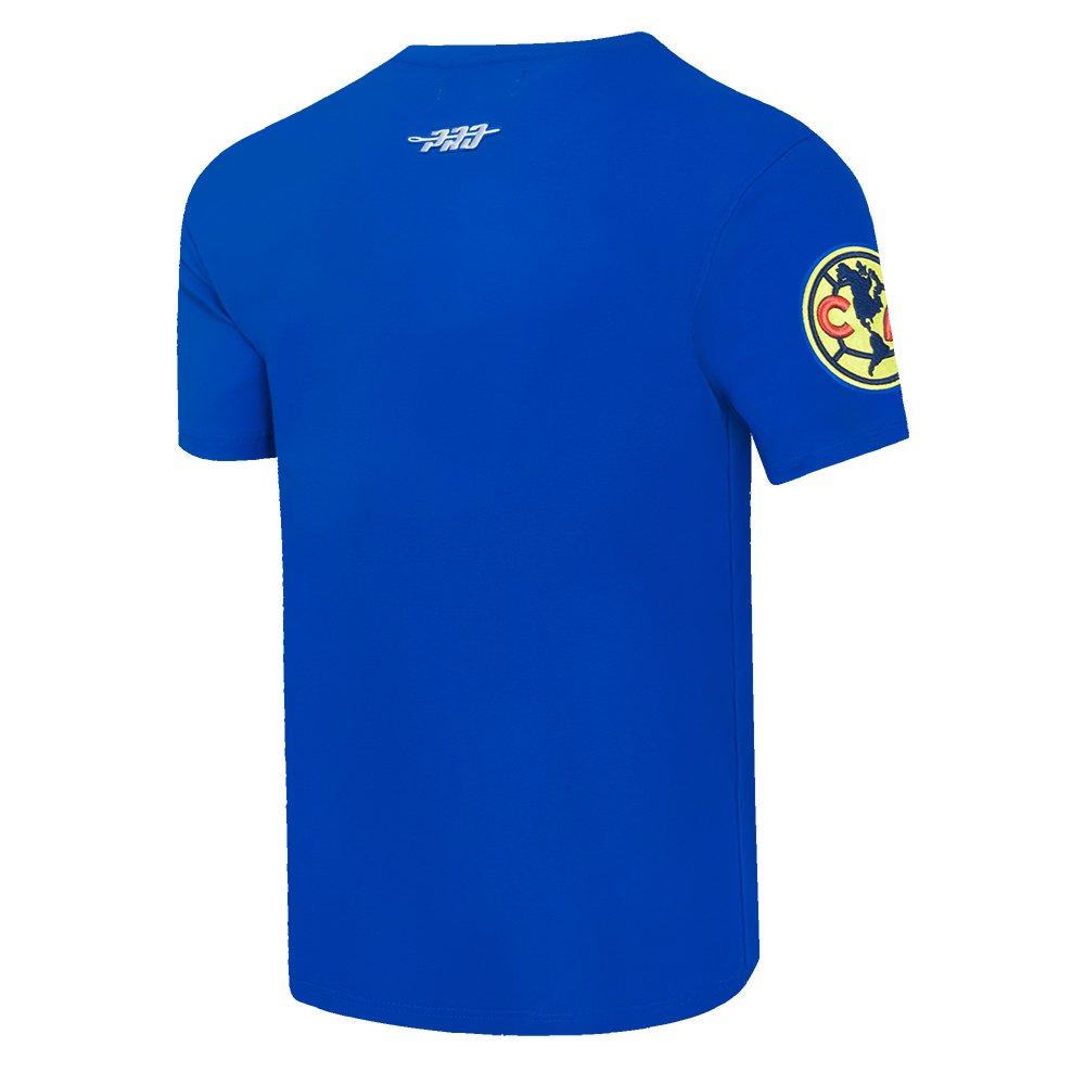 Pro Standard Men's Liga MX Club America Stadium Wordmark Soccer Tee - ROYAL Thumbnail View 4