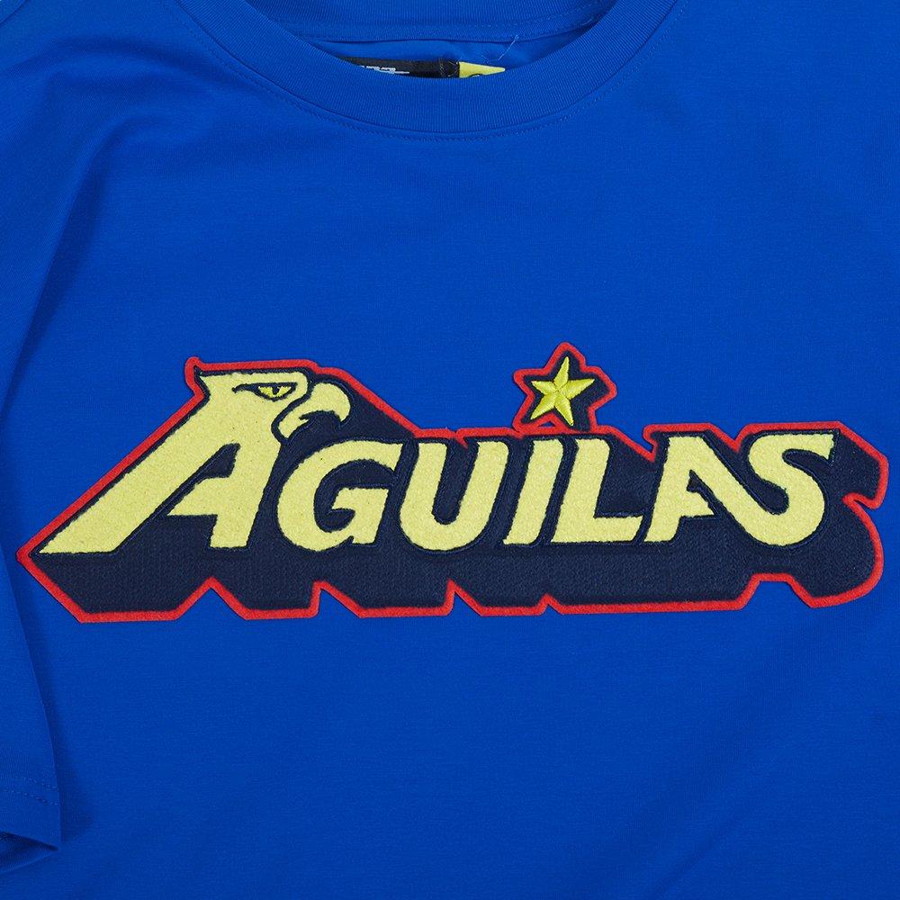 Pro Standard Men's Liga MX Club America Stadium Wordmark Soccer Tee - ROYAL Thumbnail View 5