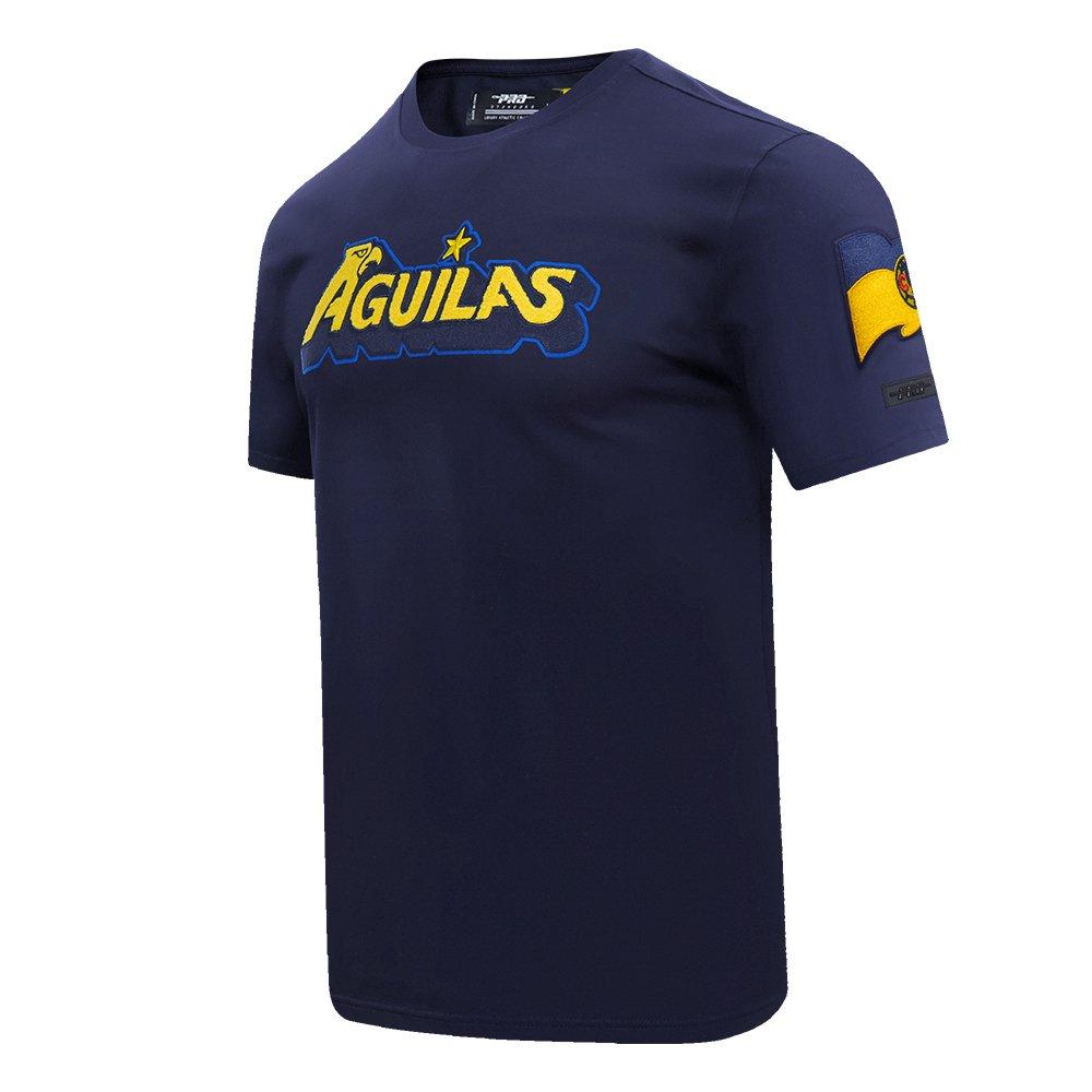Pro Standard Men's Liga MX Club America Stadium Wordmark Soccer Tee - NAVY Thumbnail View 3