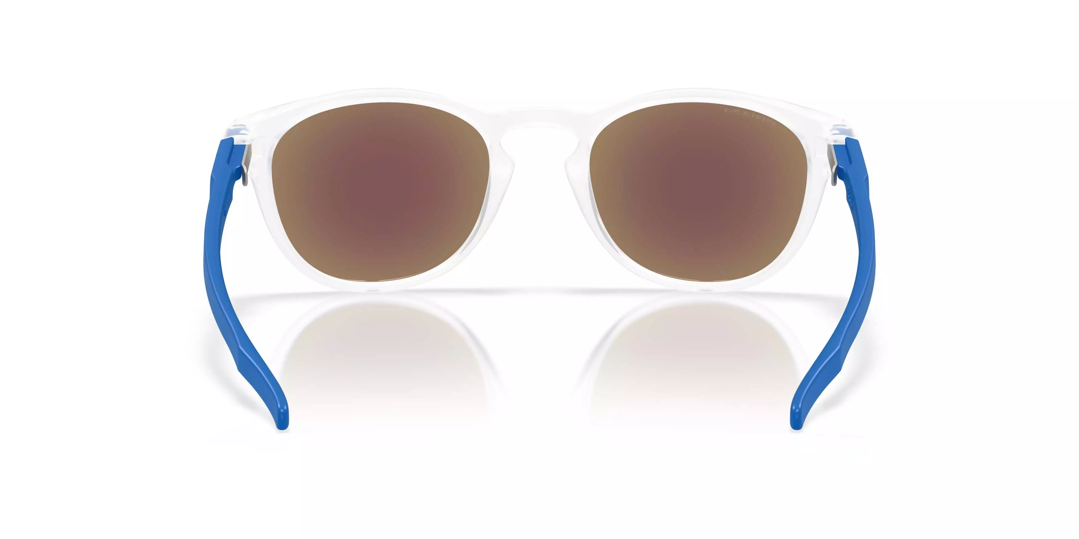 Oakley Latch Neon Pop Collection Prizm Sapphire Sunglasses &ndash; Matte Clear - CLEAR/BLUE