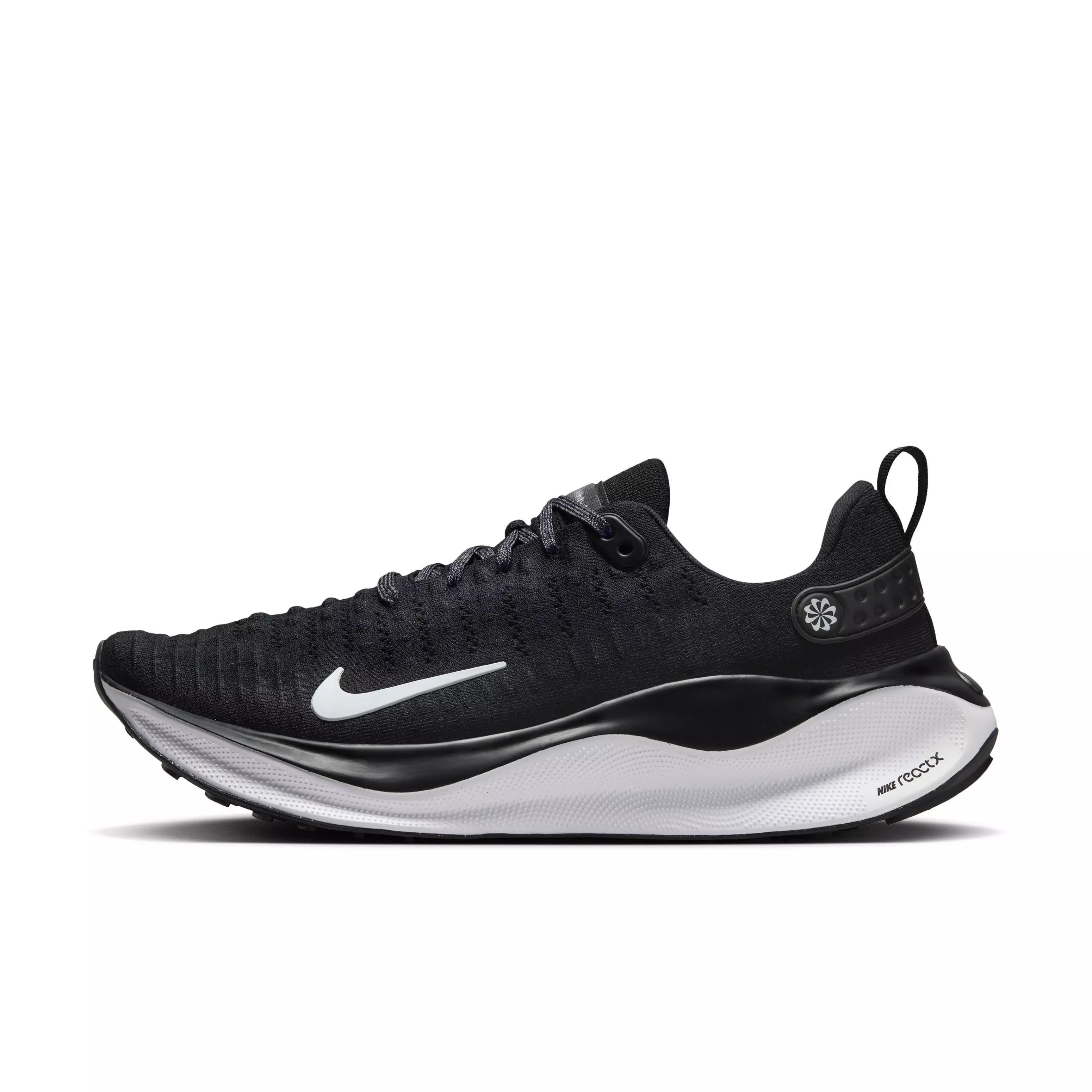 Nike InfinityRN 4 "Black/Black/White" Men's Running Shoe - BLACK/BLACK/WHITE