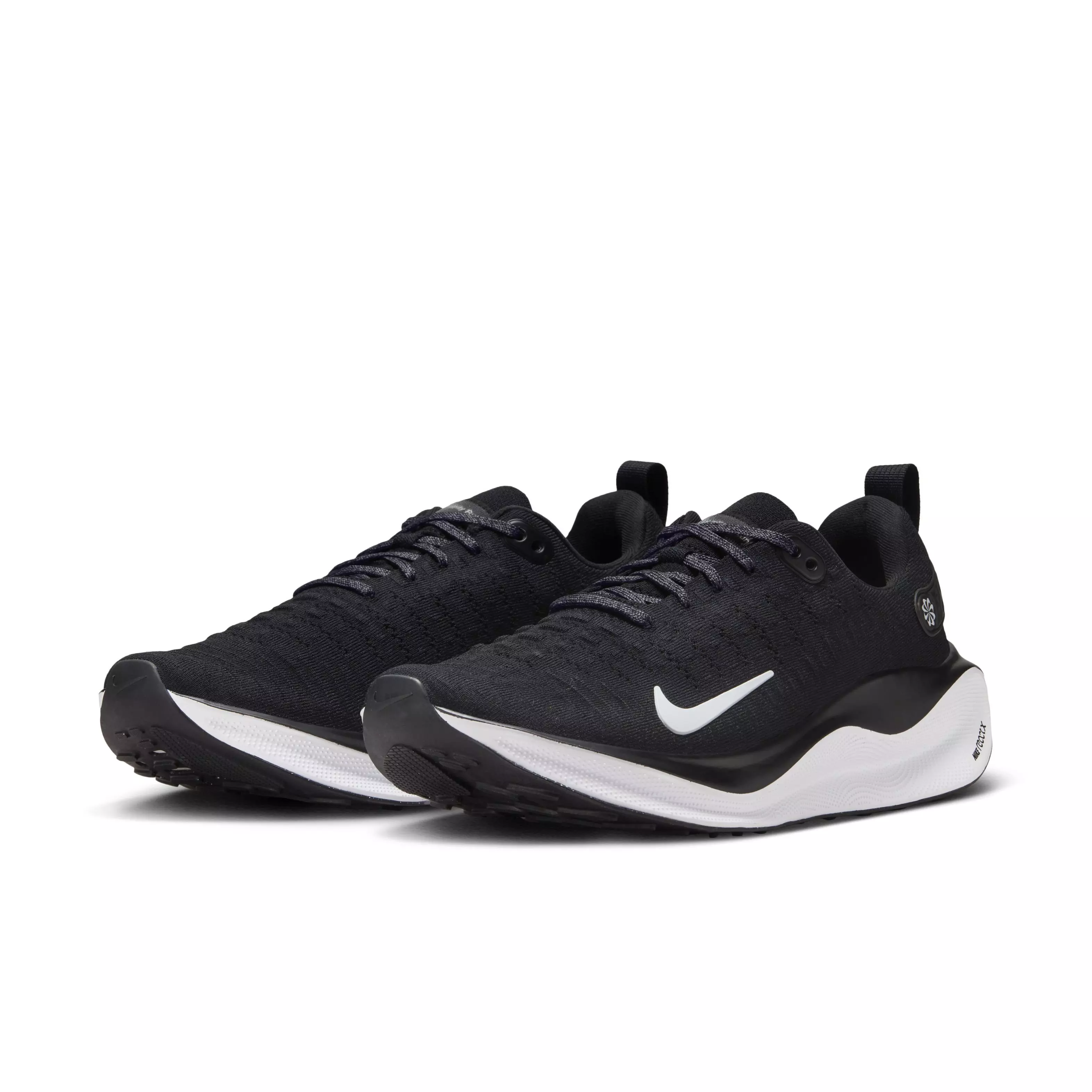 Nike InfinityRN 4 "Black/Black/White" Men's Running Shoe - BLACK/BLACK/WHITE