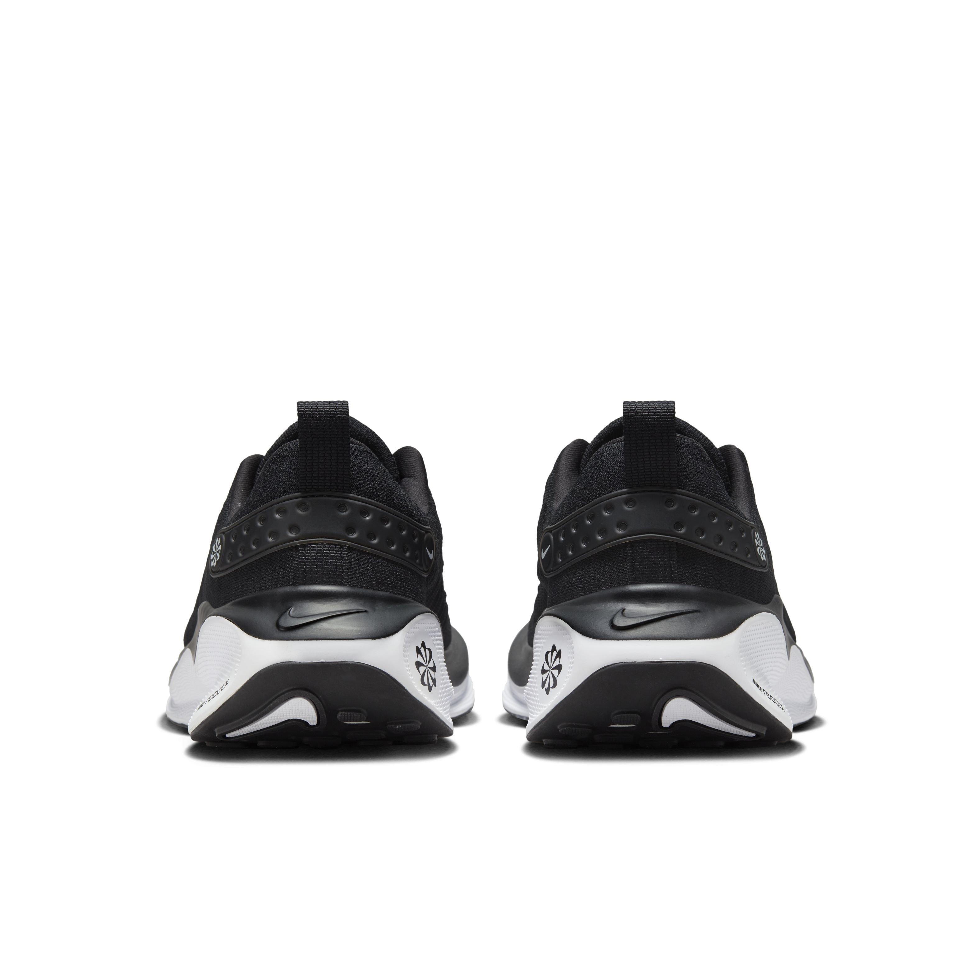 Nike InfinityRN 4 "Black/Black/White" Men's Running Shoe - BLACK/BLACK/WHITE Thumbnail View 5