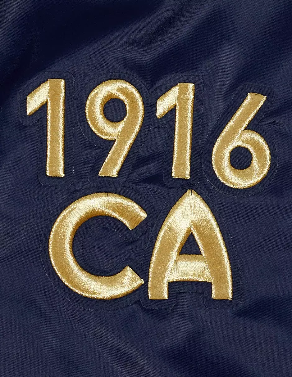 Pro Standard Men's Liga MX Club America Premium Rib Satin Jacket - Navy - NAVY