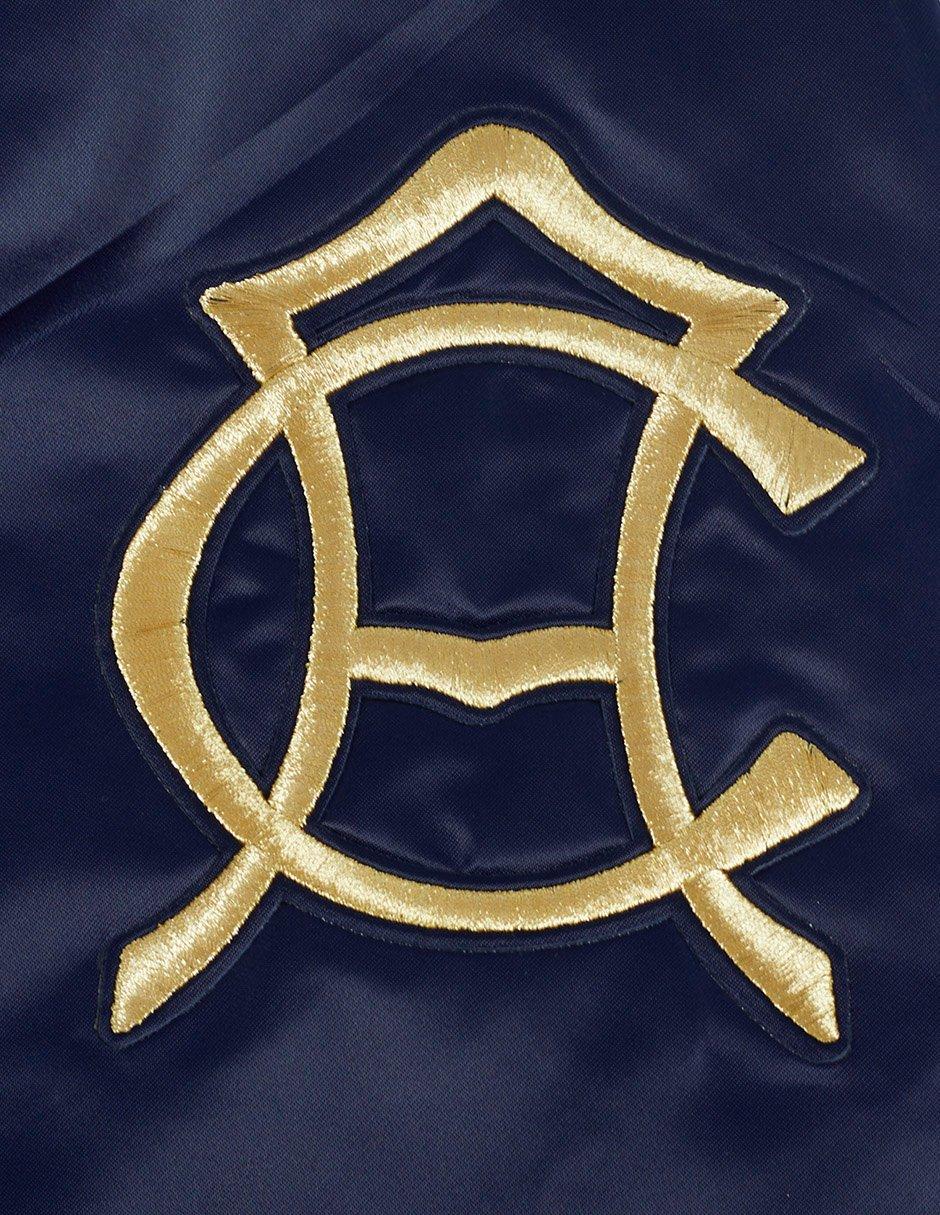 Pro Standard Men's Liga MX Club America Premium Rib Satin Jacket -Navy - NAVY Thumbnail View 7